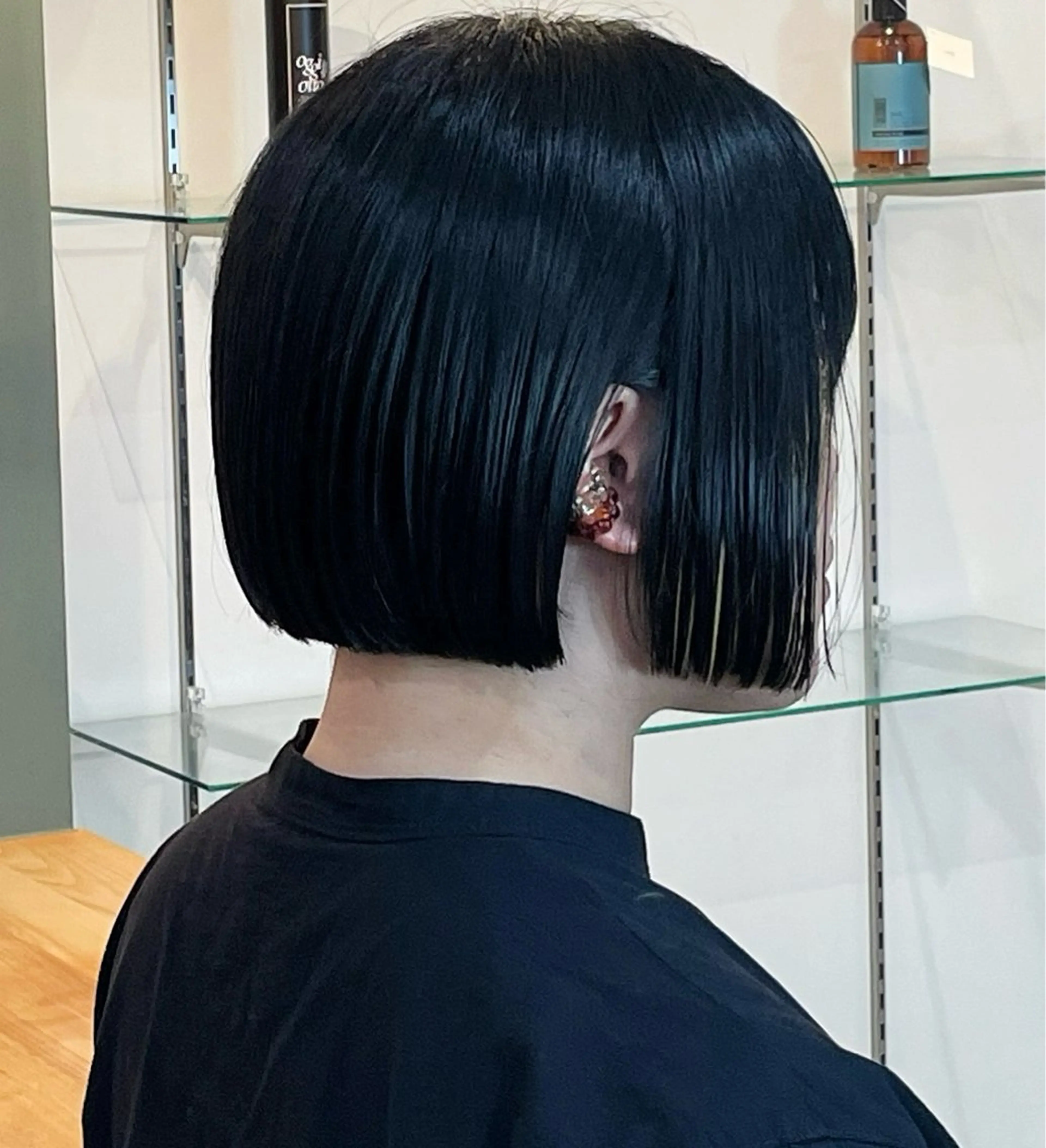 ショート ボブ 縮毛矯正 Bella Salon所属・福井 悠のヘアスタイル