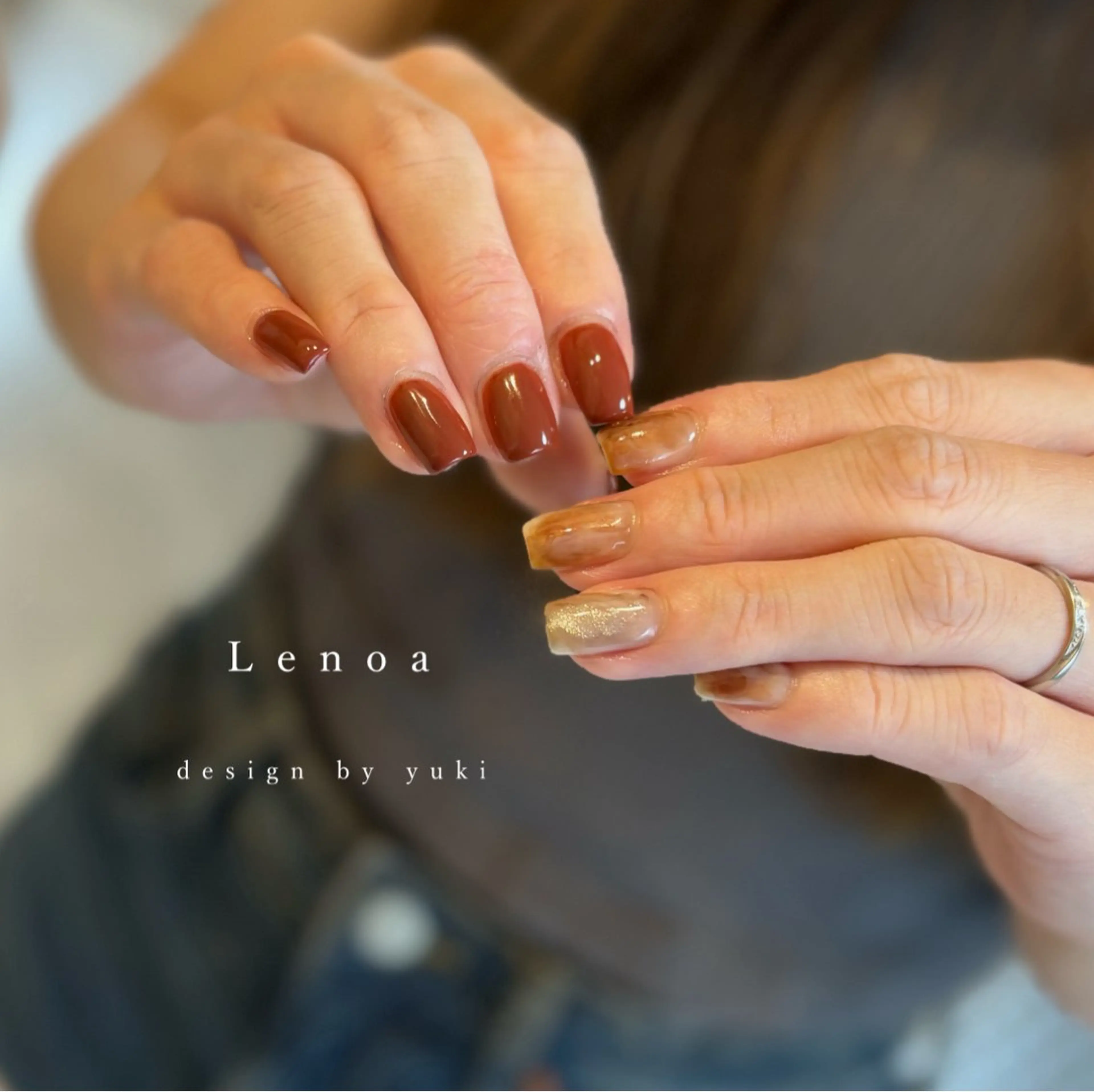ネイル ハンドネイル Lenoa Yukiのネイルデザイン