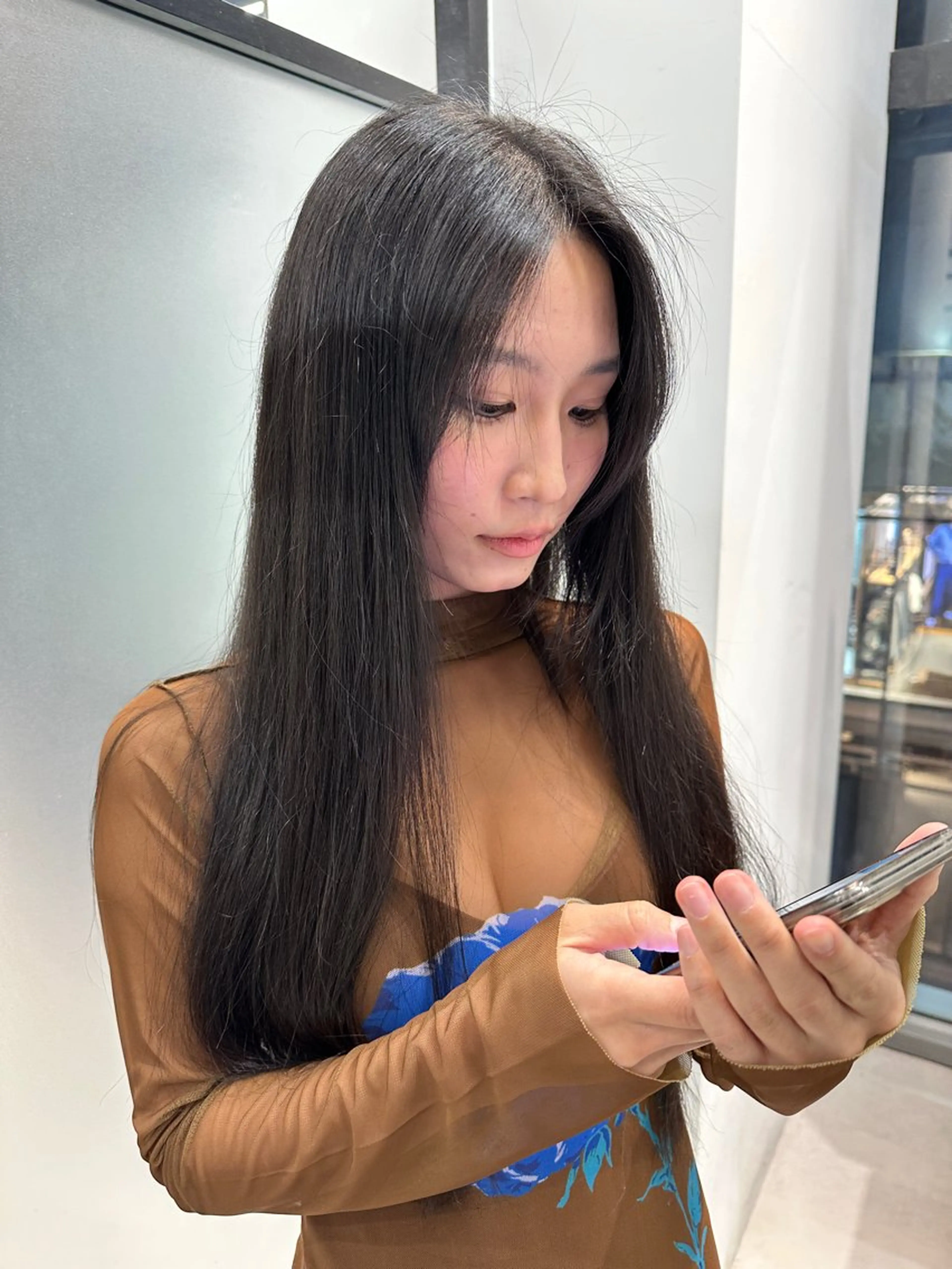 ＜お試しヘッドスパ付＞カット前のシャンプーにマッサージをプラス⭐️‼️の写真