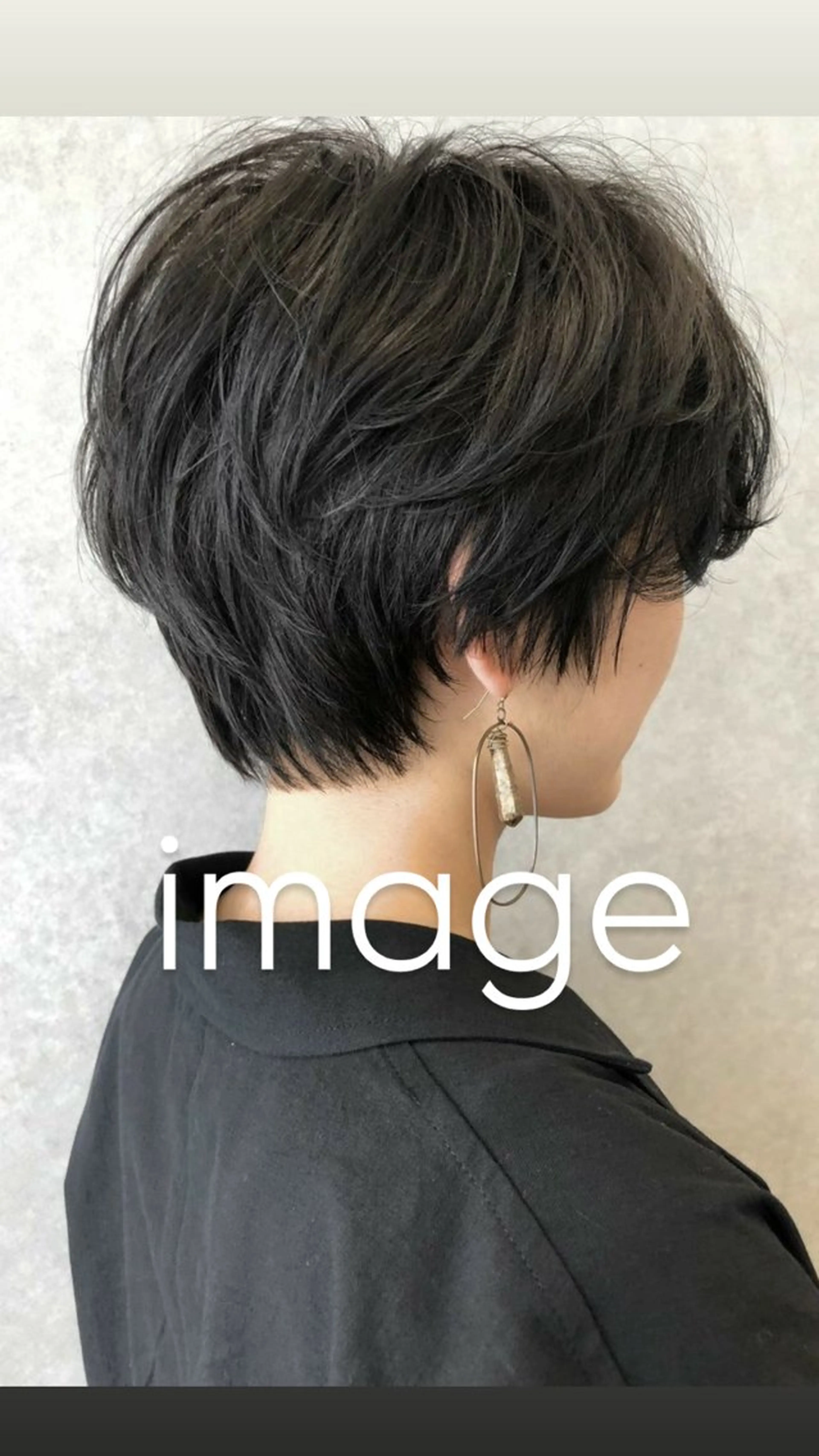 カット無し ヘアマニキュアの写真