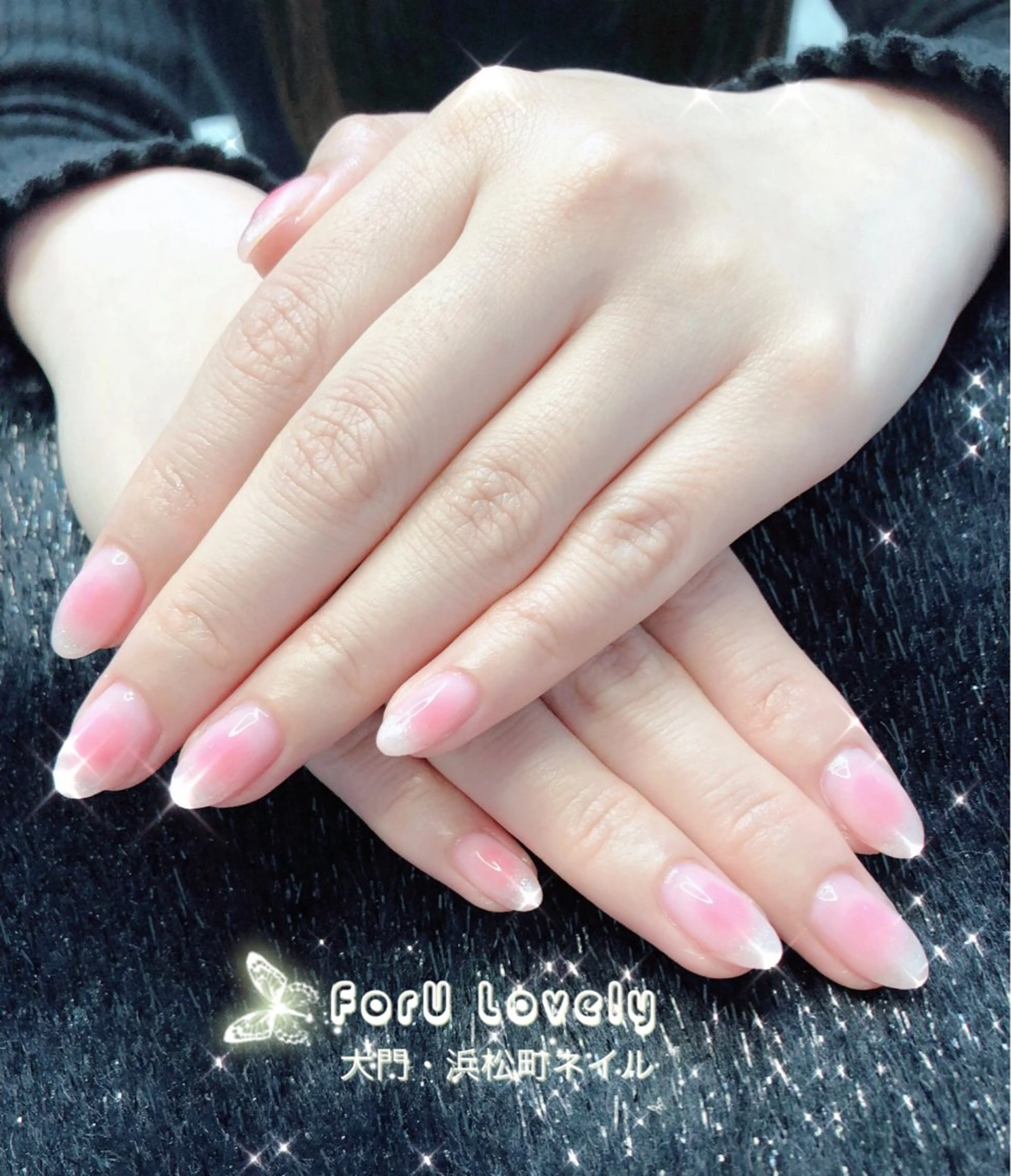 ネイル チークネイル フットネイル フレンチネイル ジェルネイル ハート 大門浜松町 ネイルのネイルデザイン