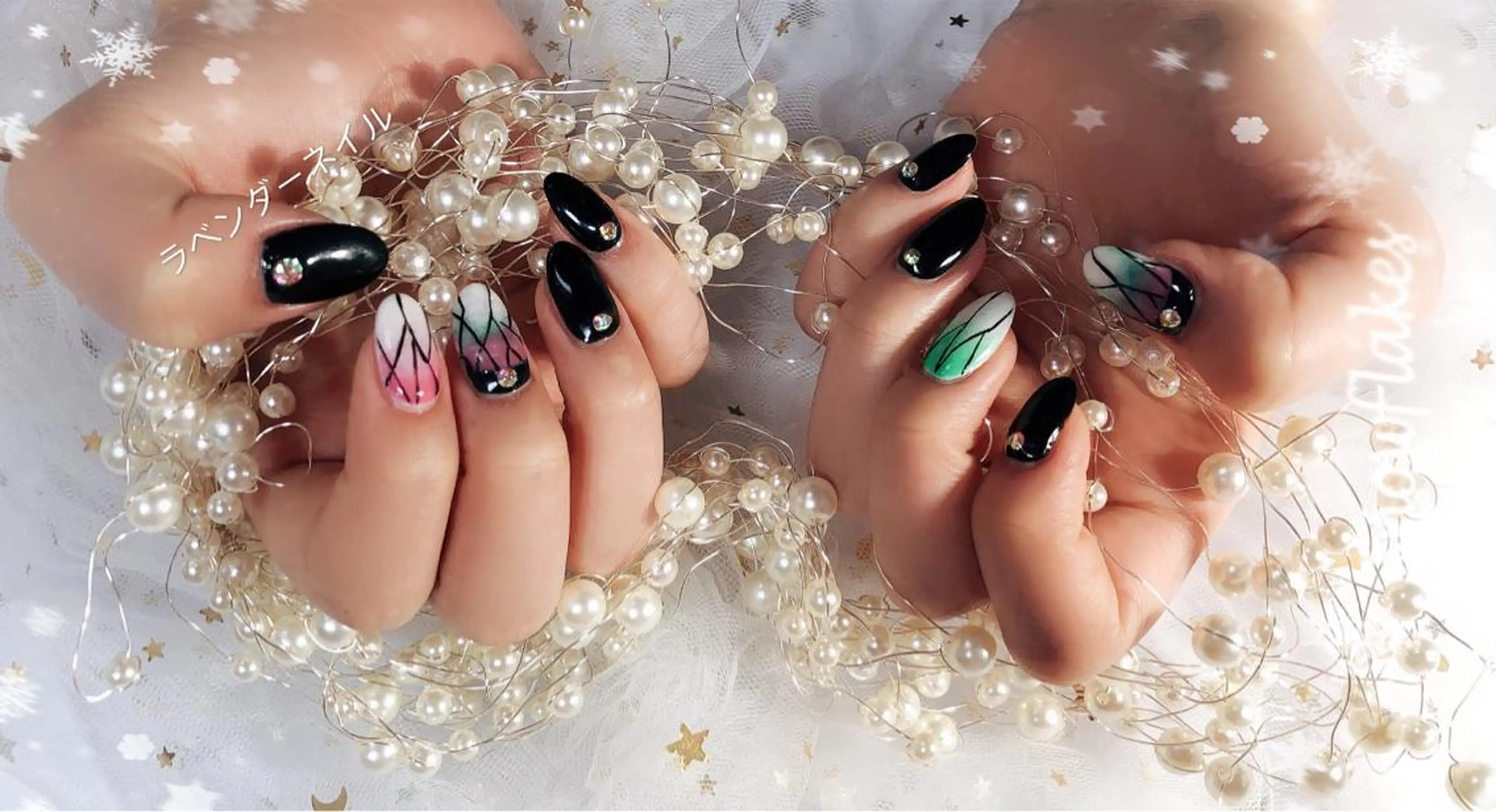 ネイル ラベンダー💖日暮里 ルル💖ネイルのネイルデザイン