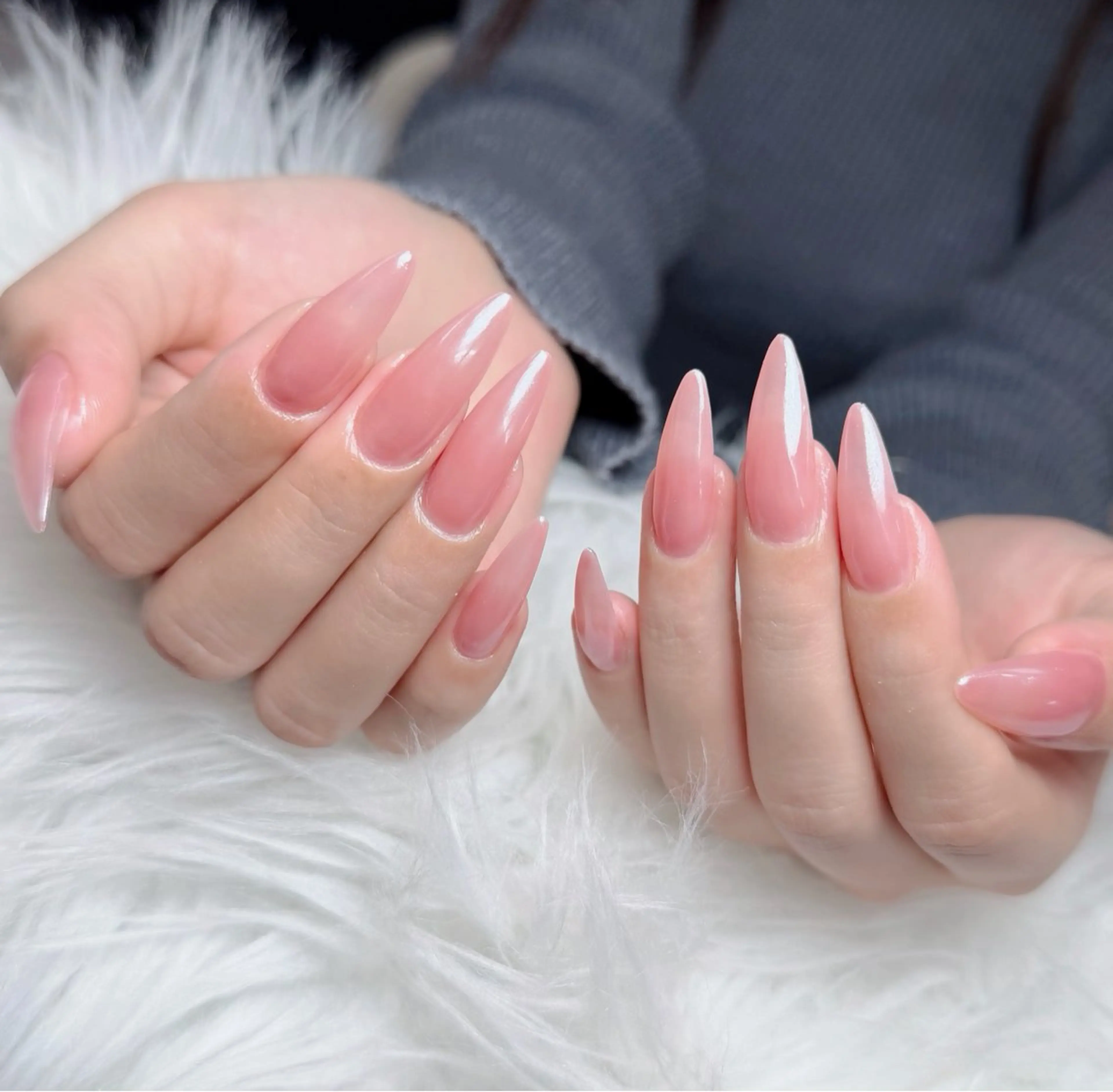 ネイル アートネイル フレンチネイル ジェルネイル 韓国ネイル マグネットネイル ハンドネイル Lenie Nail Okuboのネイルデザイン