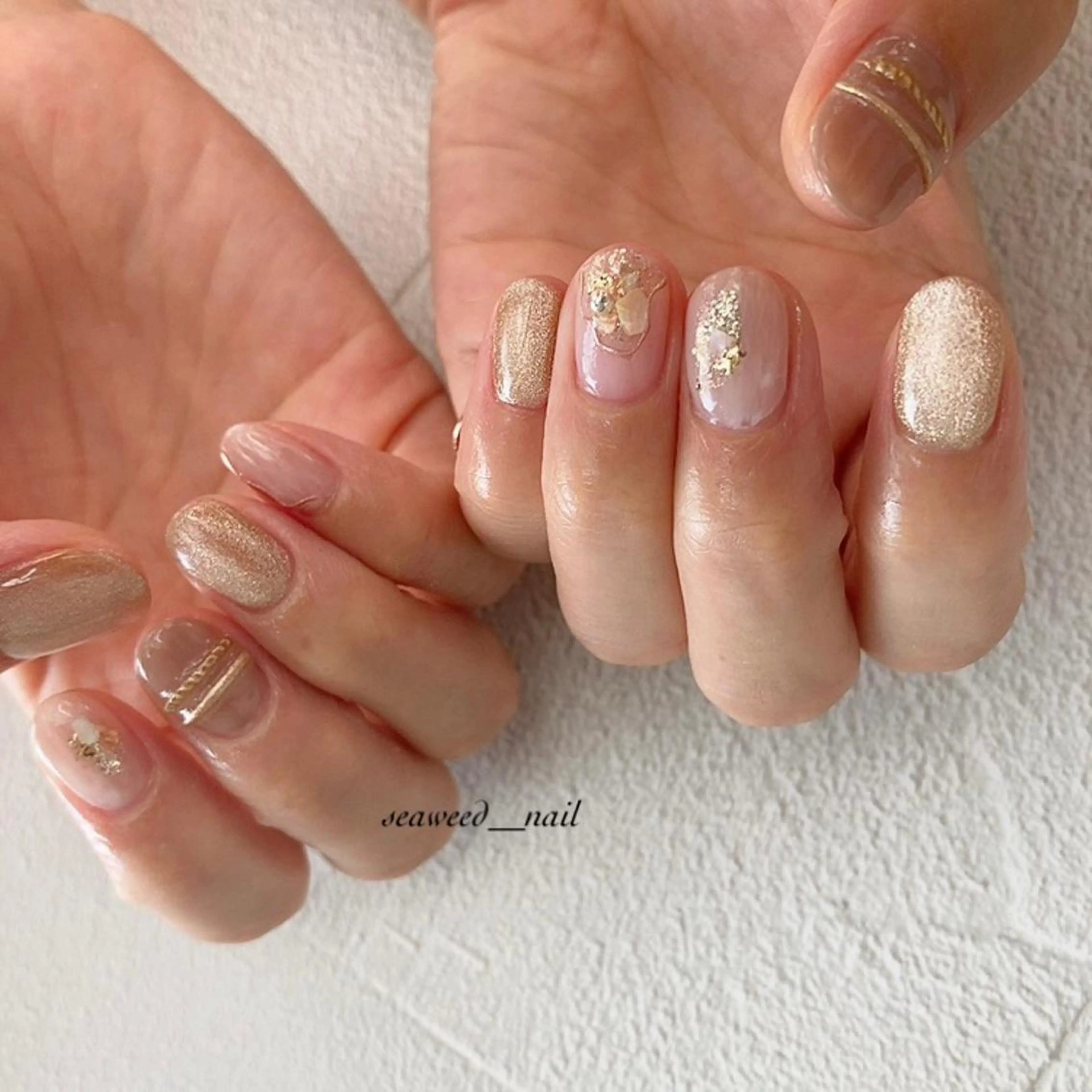 ネイル seaweed nailのネイルデザイン