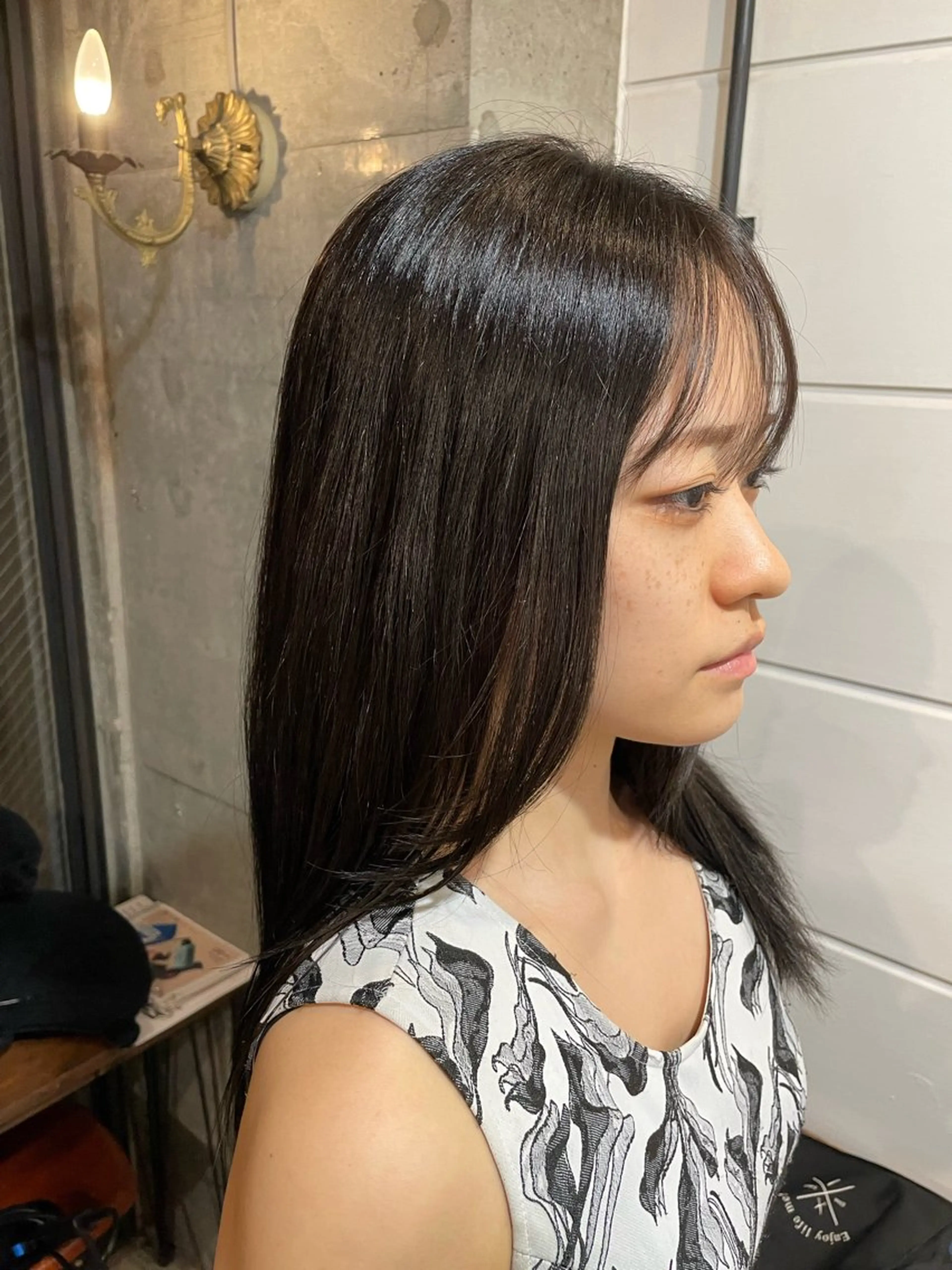 ロング カラー 透明感カラー 【お洒落パーマ】 Elme　肥塚康汰郎のヘアスタイル