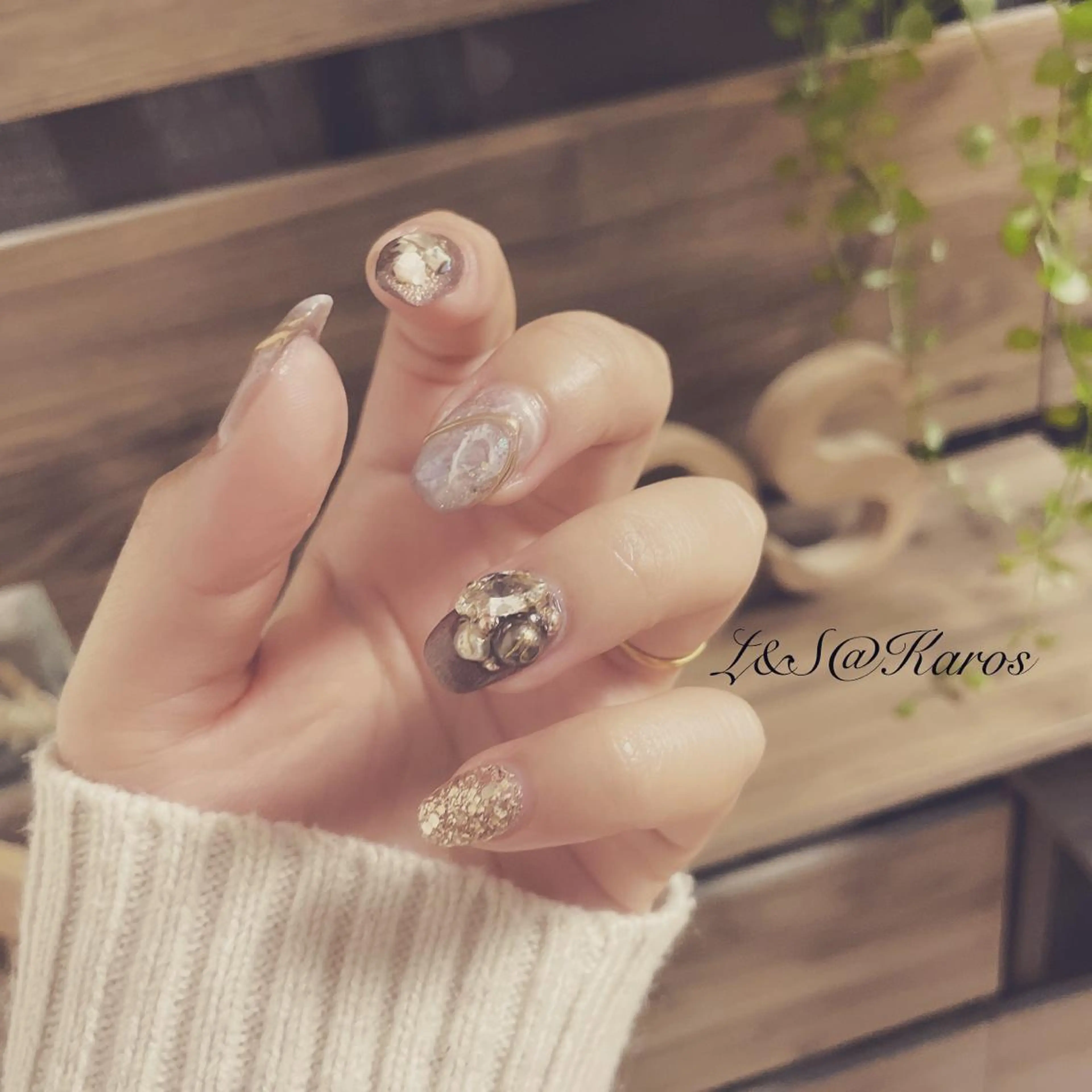 ネイル ハンドネイル L&S@Karos所属・L&S@ Karosのネイルデザイン
