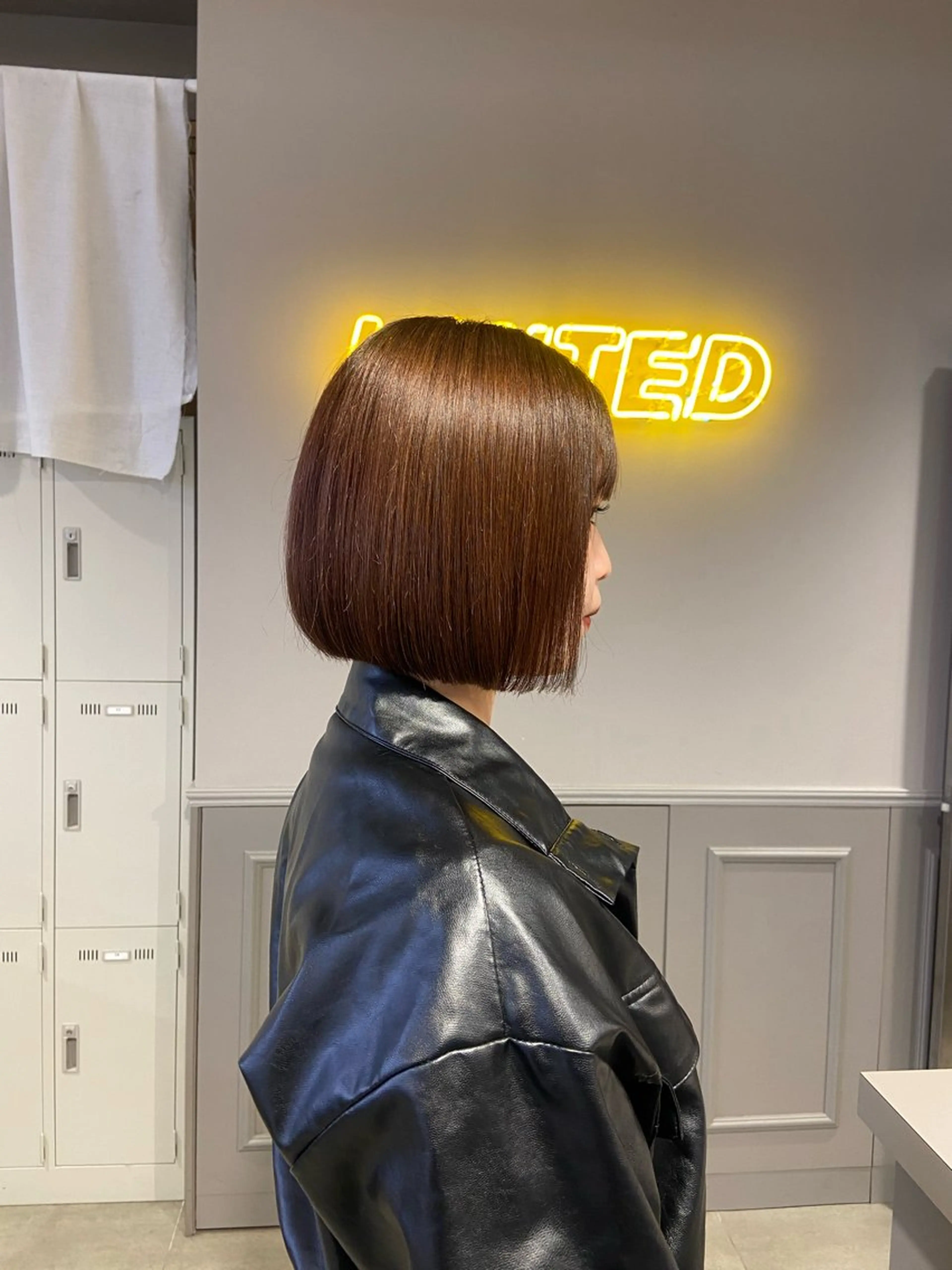 ショート カラー ヘアアレンジ flammeum所属・ハイトーン/ボブ /misakiのヘアスタイル