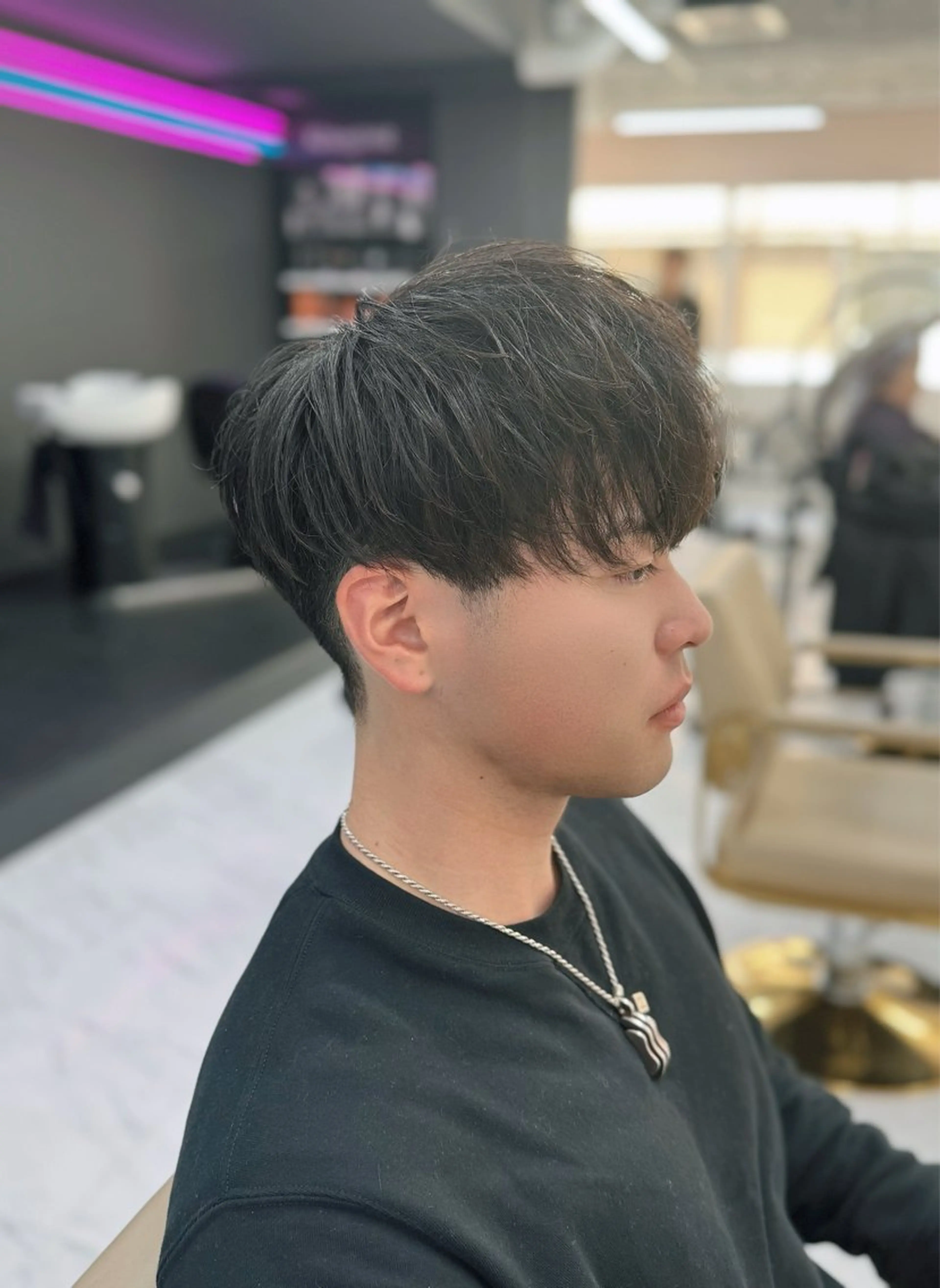 ショート メンズ マッシュ 刈り上げ Buzzy 大畠　慎三郎のヘアスタイル