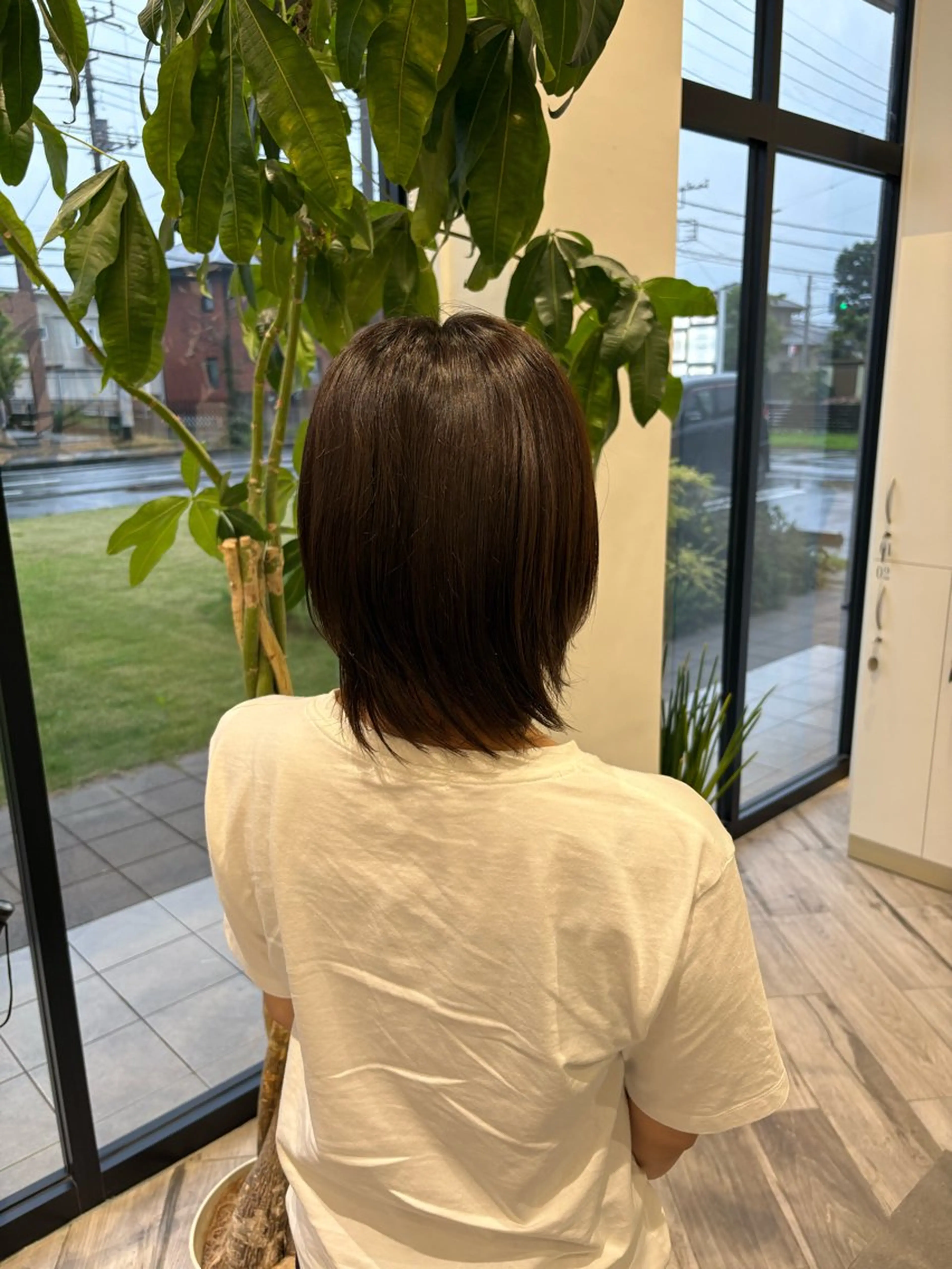 カラー オリーブカラー 松井 沙弥香/熊谷のヘアスタイル