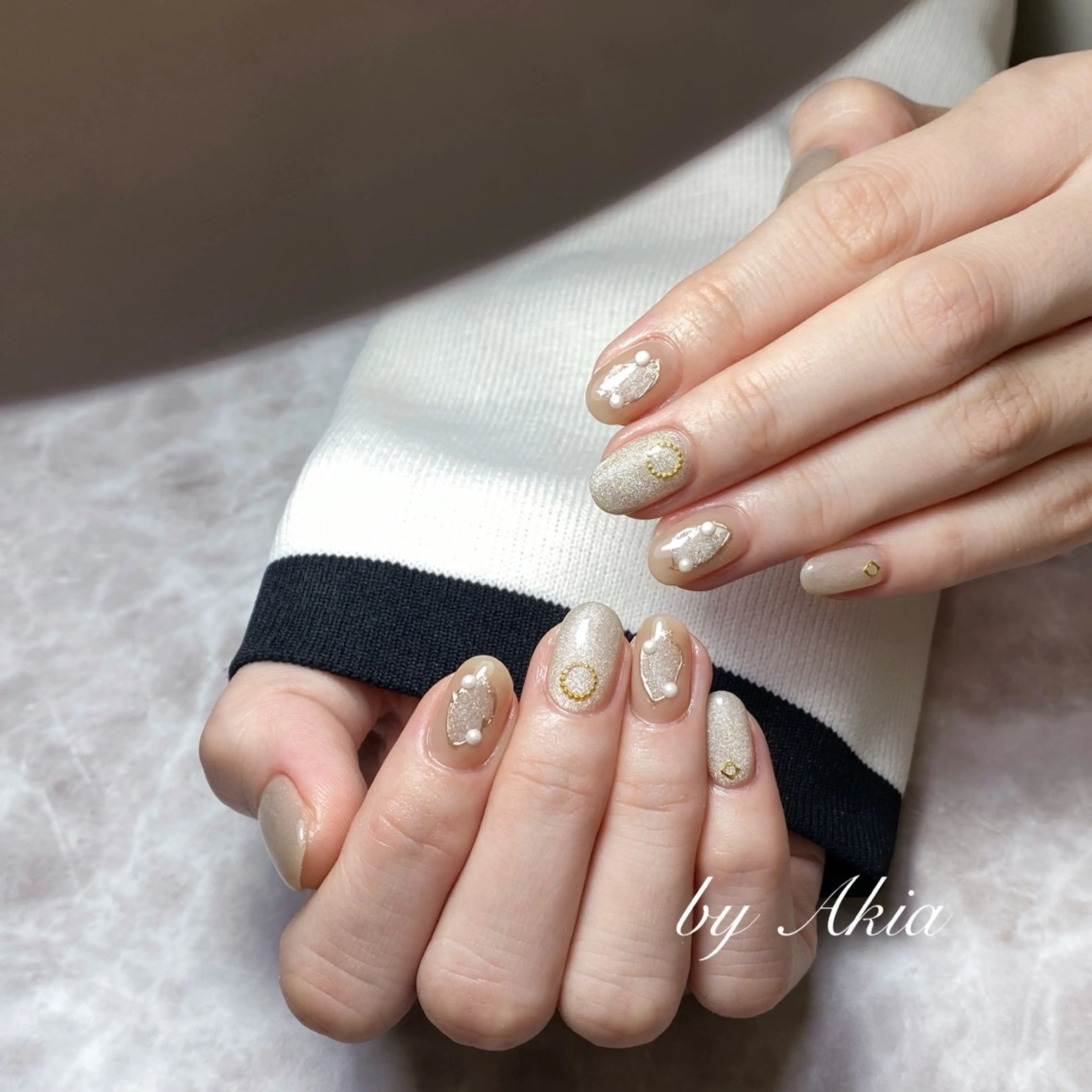 ネイル ハンドネイル ハンドケア 閨匠ビューティサロン 銀座店のネイルデザイン