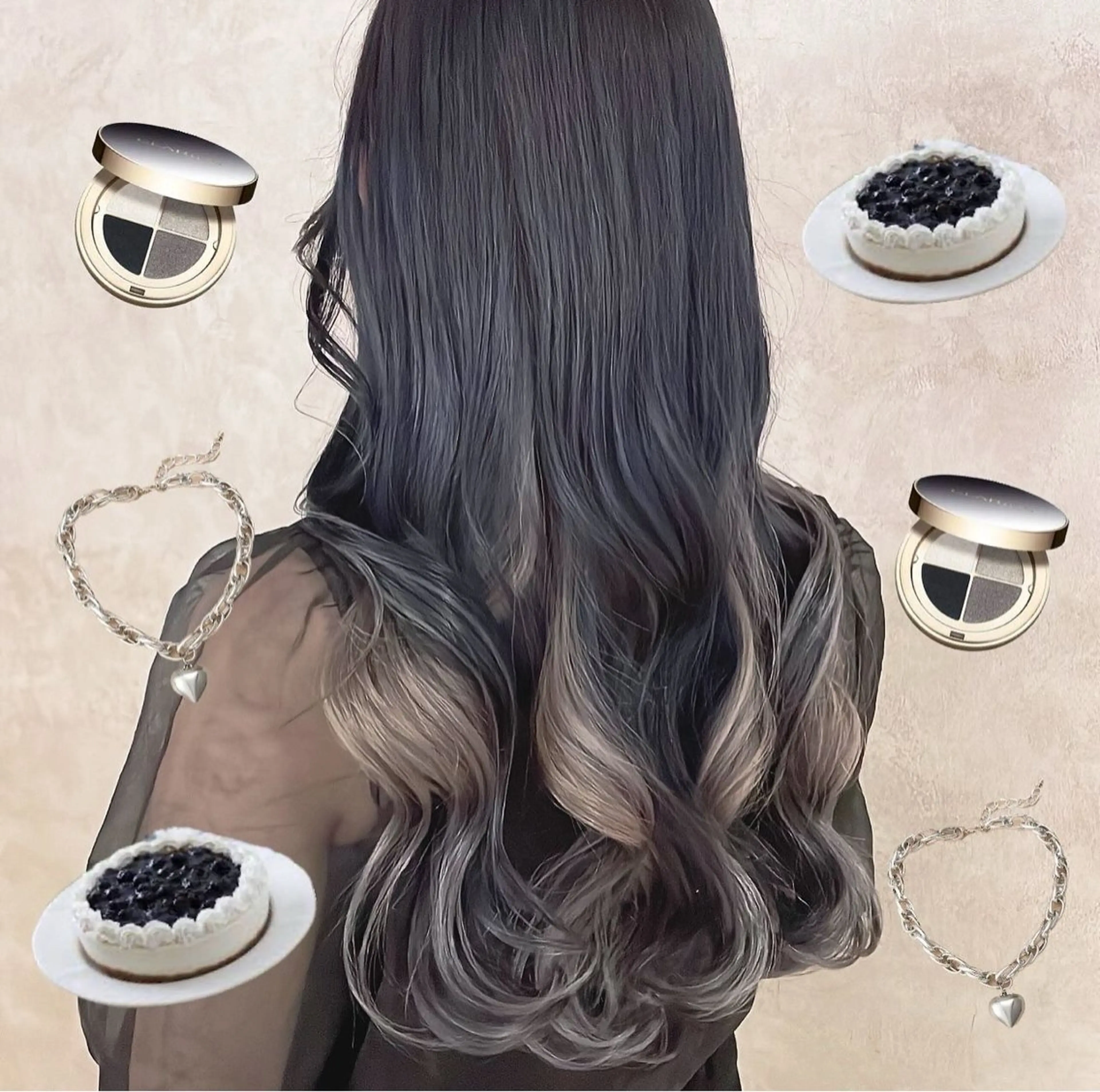 カラー ヘアカラー トリートメント 渋谷:インナーカラー ／🍒エリカ🍒のヘアスタイル