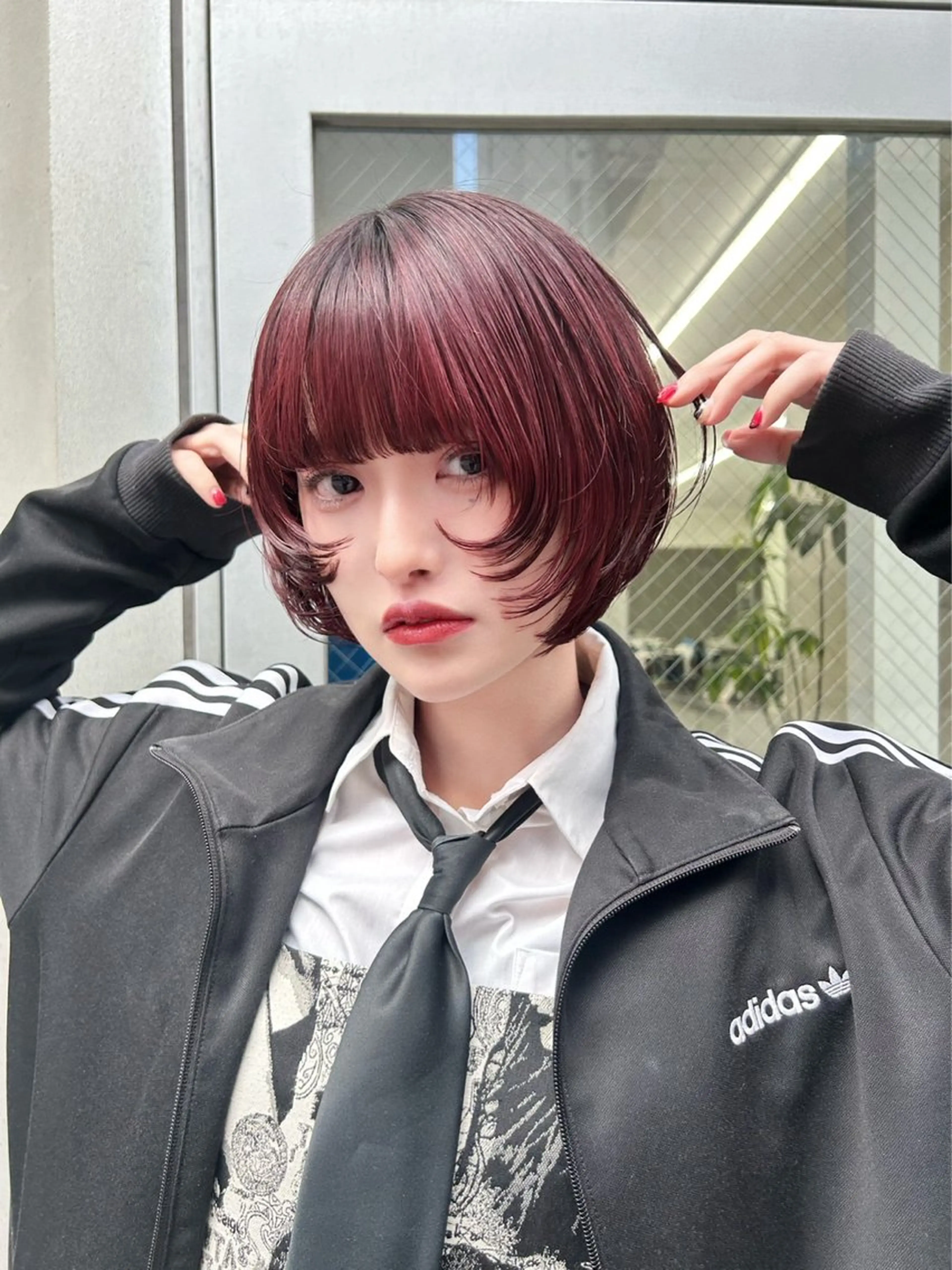 ショート 大阪中津カットモデル 🎀植嶋実歩のヘアスタイル