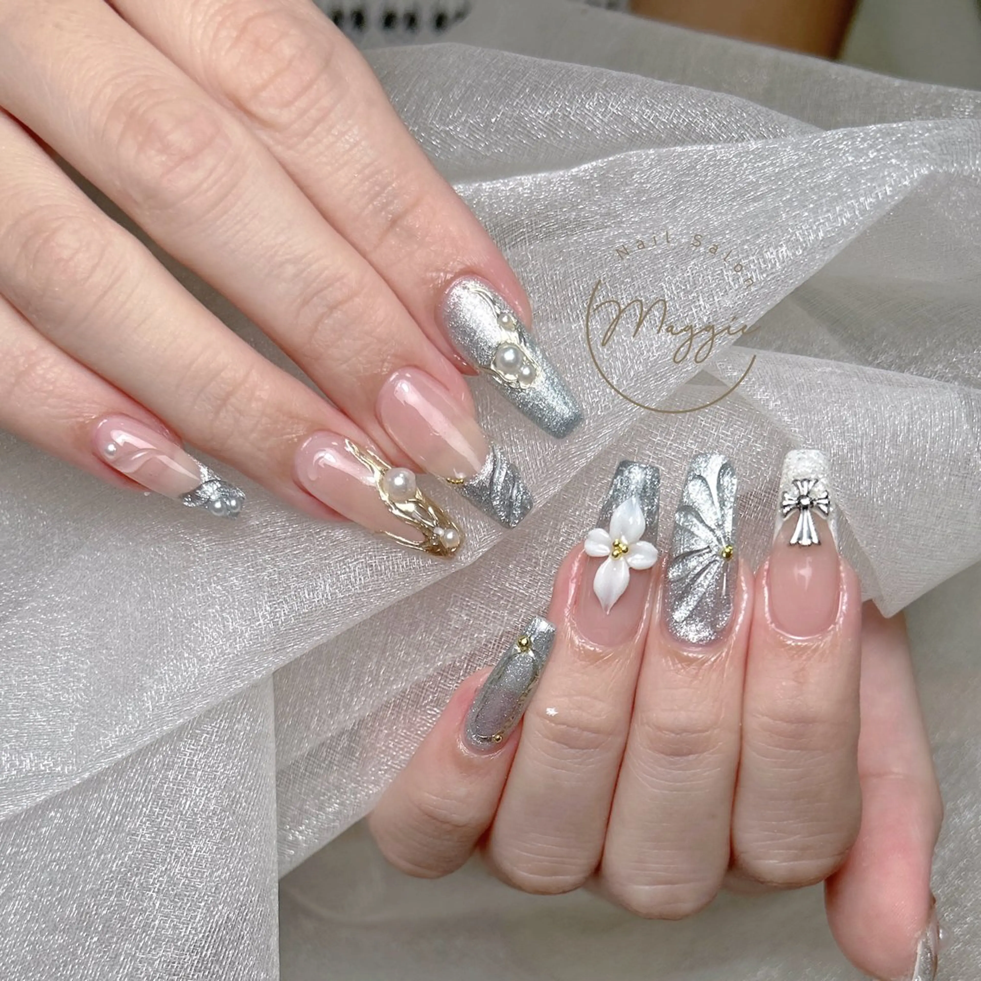 ネイル ハンドネイル Maggie Nail🦩のネイルデザイン