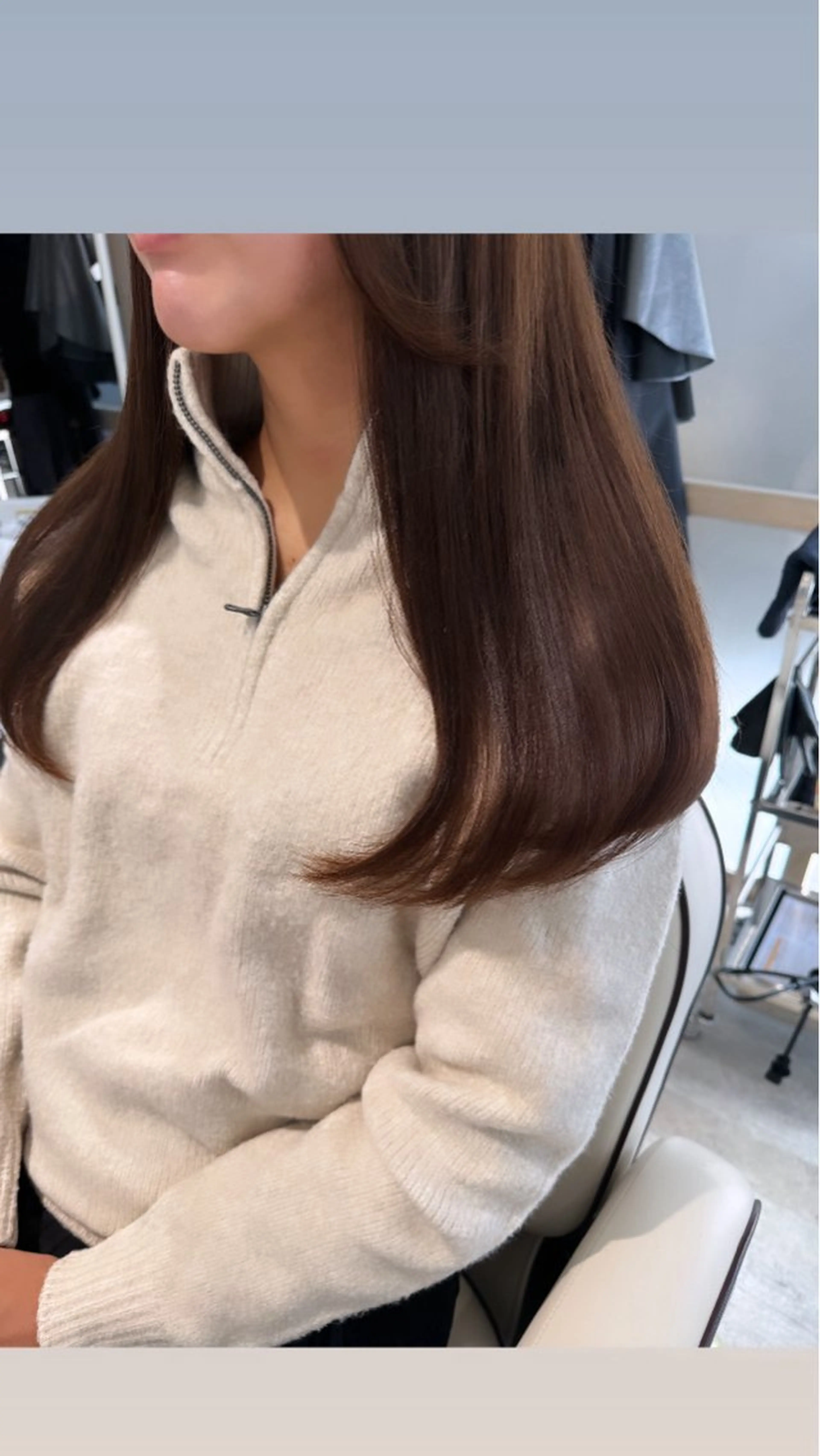 ロング カラー ベージュカラー ブリーチ 透明感カラー ブリーチなしカラー パープルカラー 髪質改善×艶カラー Haruのヘアスタイル