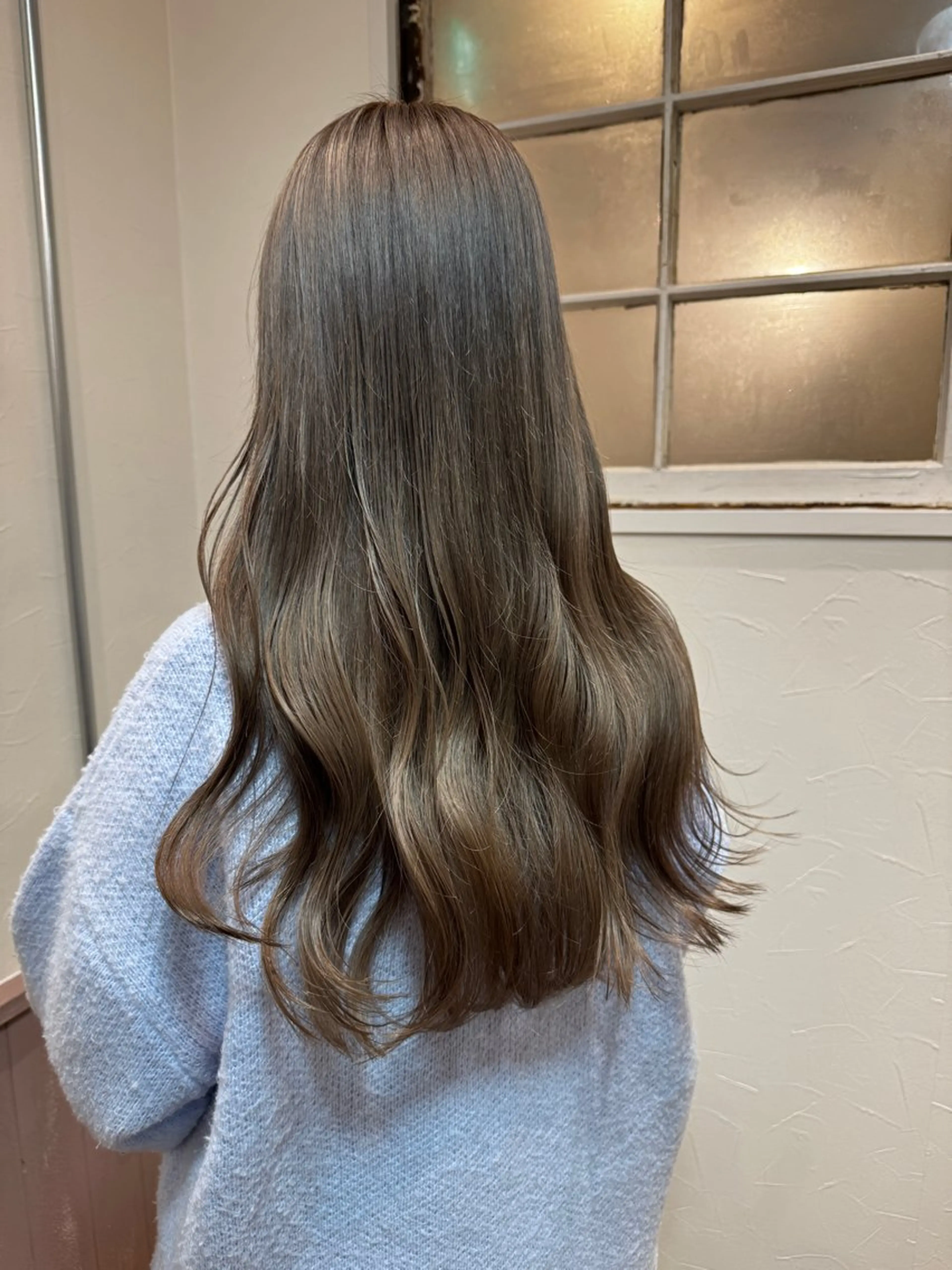 ロング カラー カット ヘアカラー トリートメント 矢場町/ダブルカラー /レイヤー/アリサのヘアスタイル