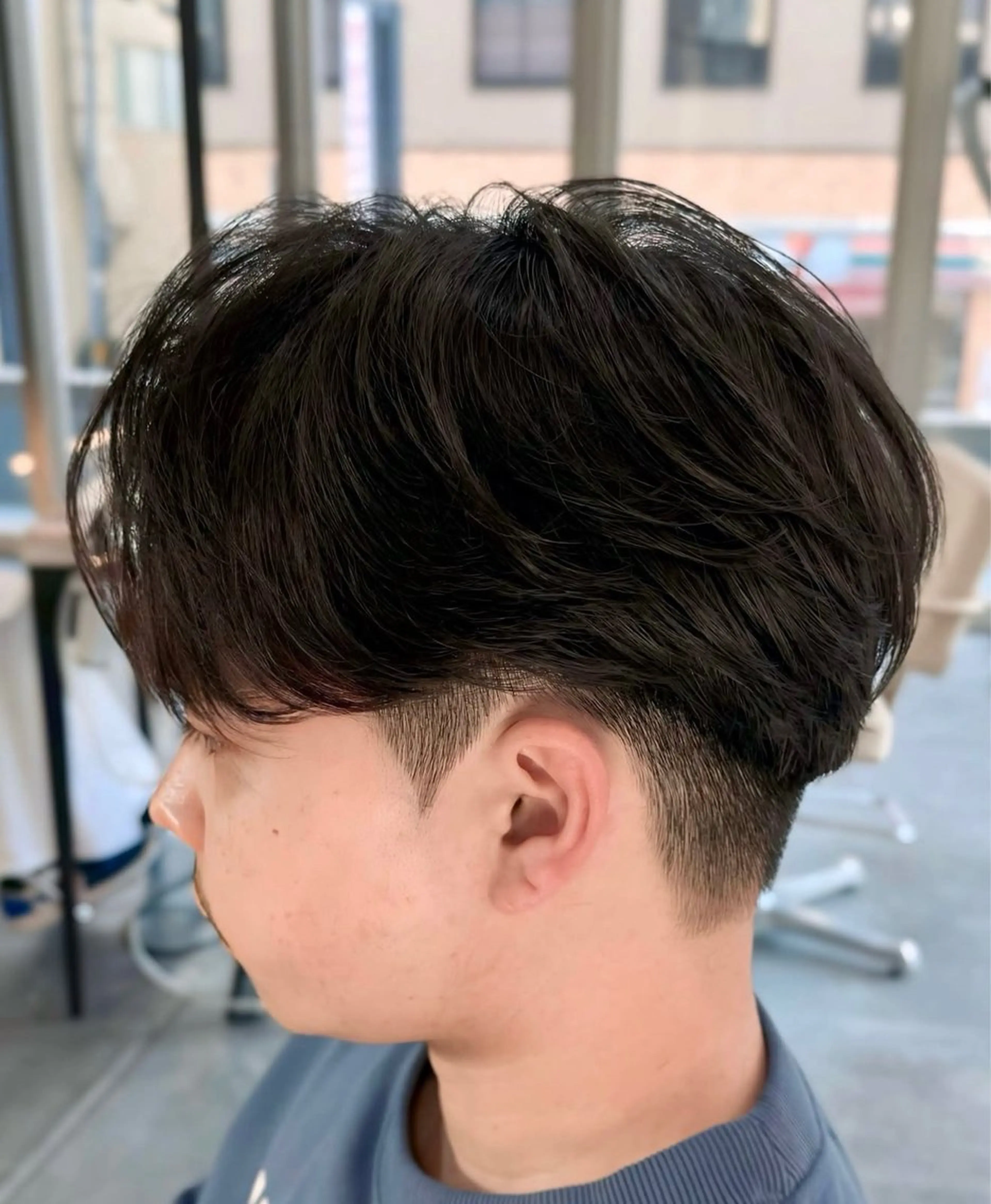 メンズカット✂️＋曲がる縮毛矯正の写真