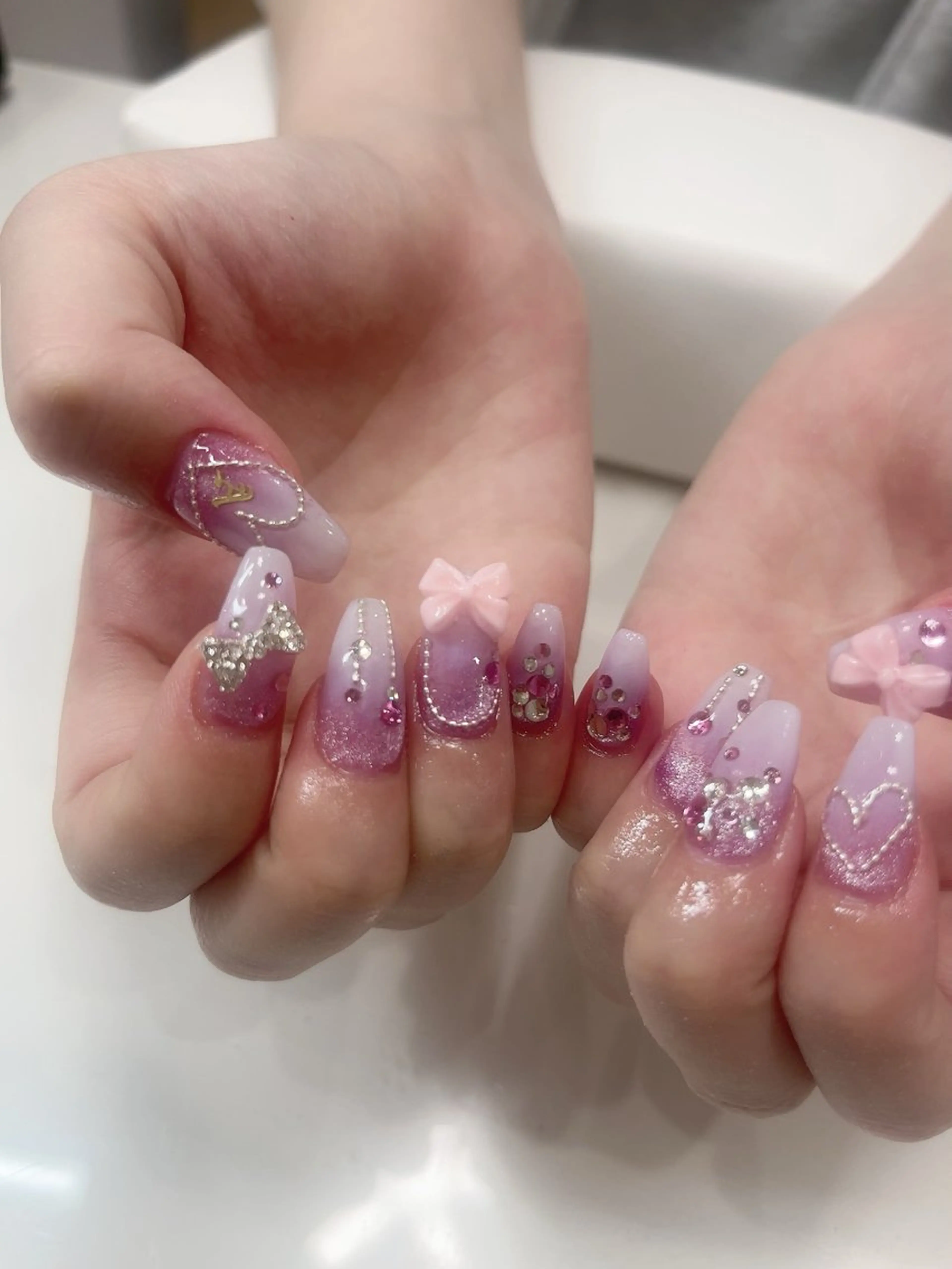 ネイル wooone所属・鶴橋wooone nail.rieのネイルデザイン