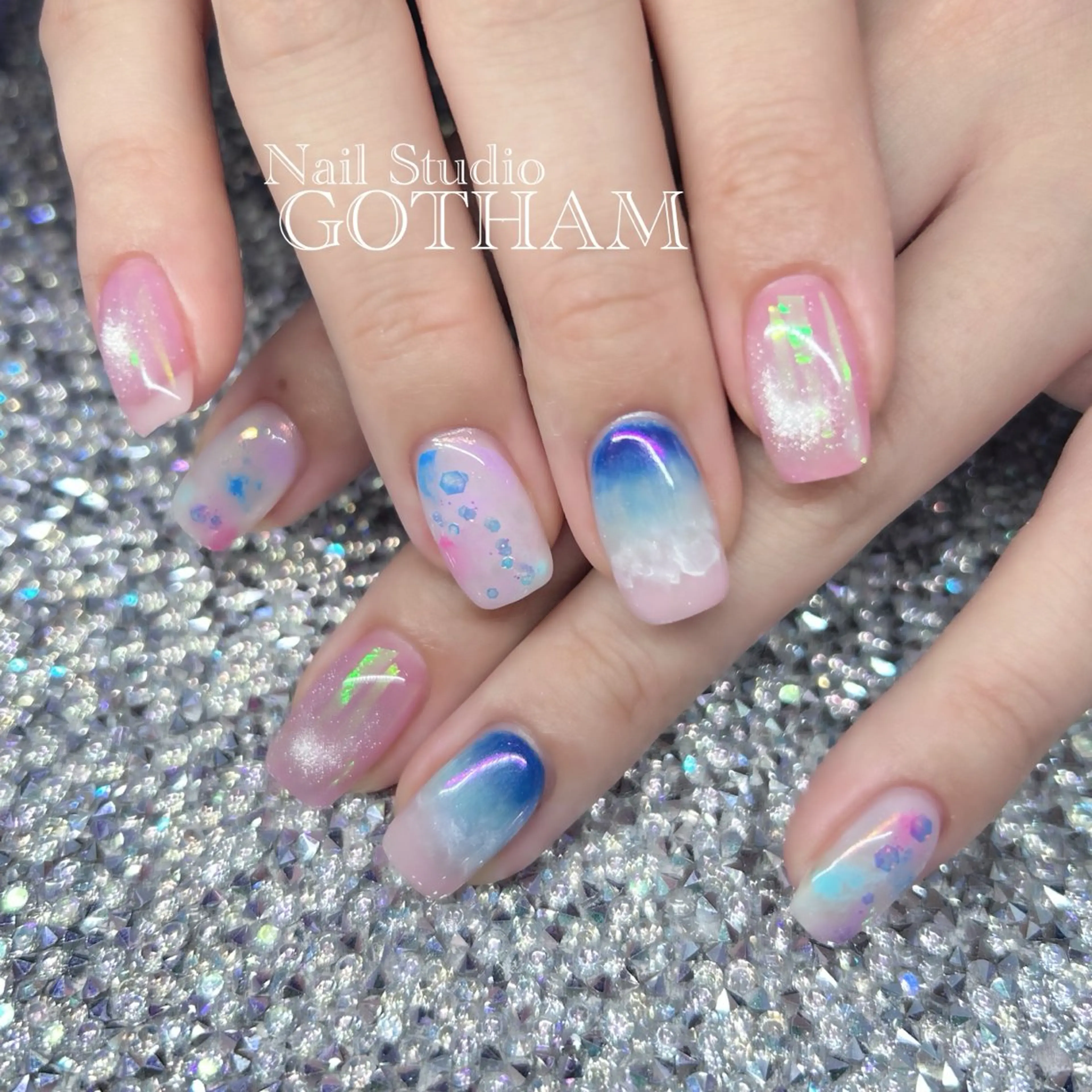 ネイル ハンドネイル Nail Studio GOTHAM所属・高円寺駅からすぐ🌈 ネイルGOTHAMのネイルデザイン