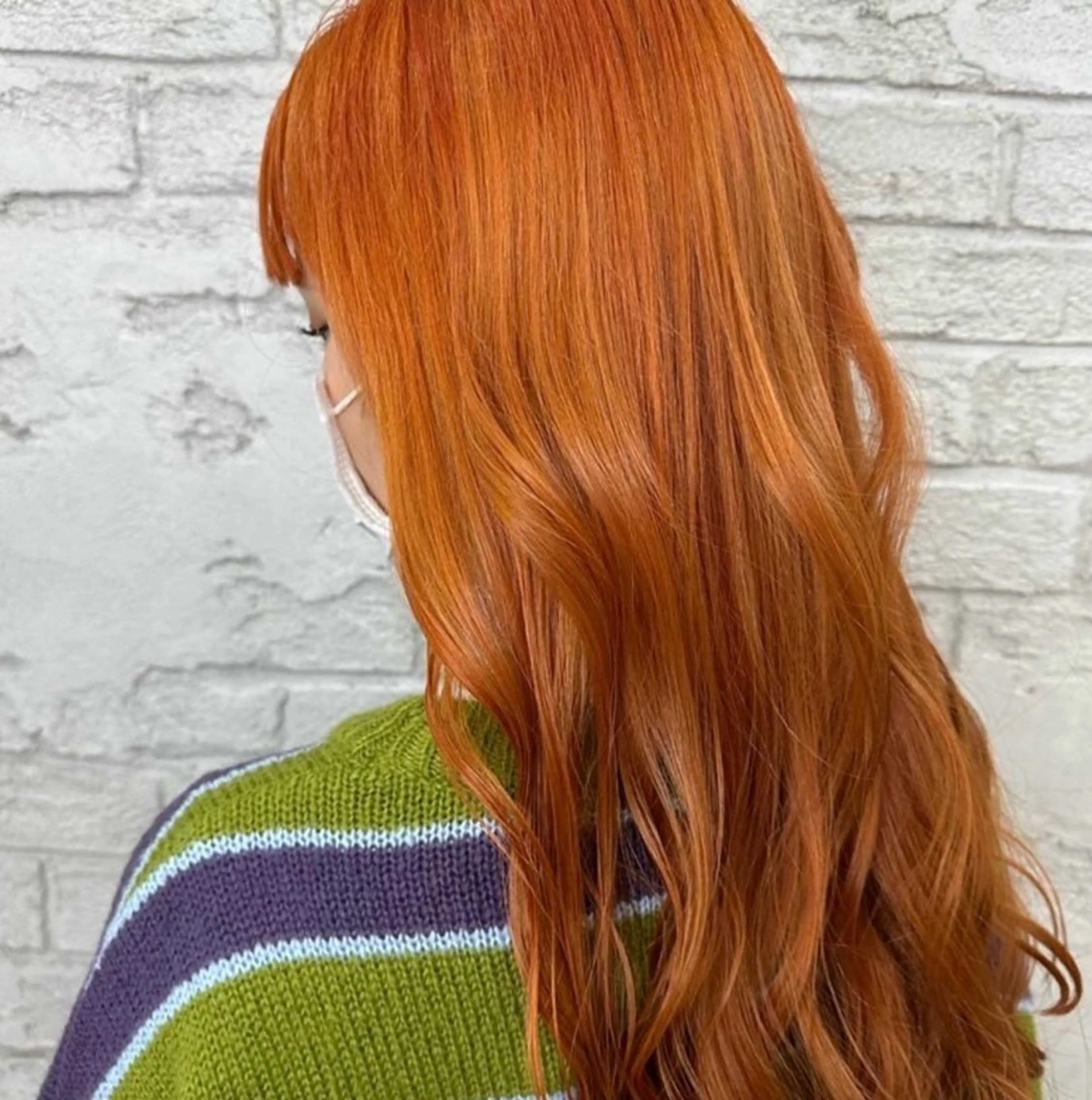 ロング 池袋艶カラー/メイク 🎀Rina🎀💚のヘアスタイル