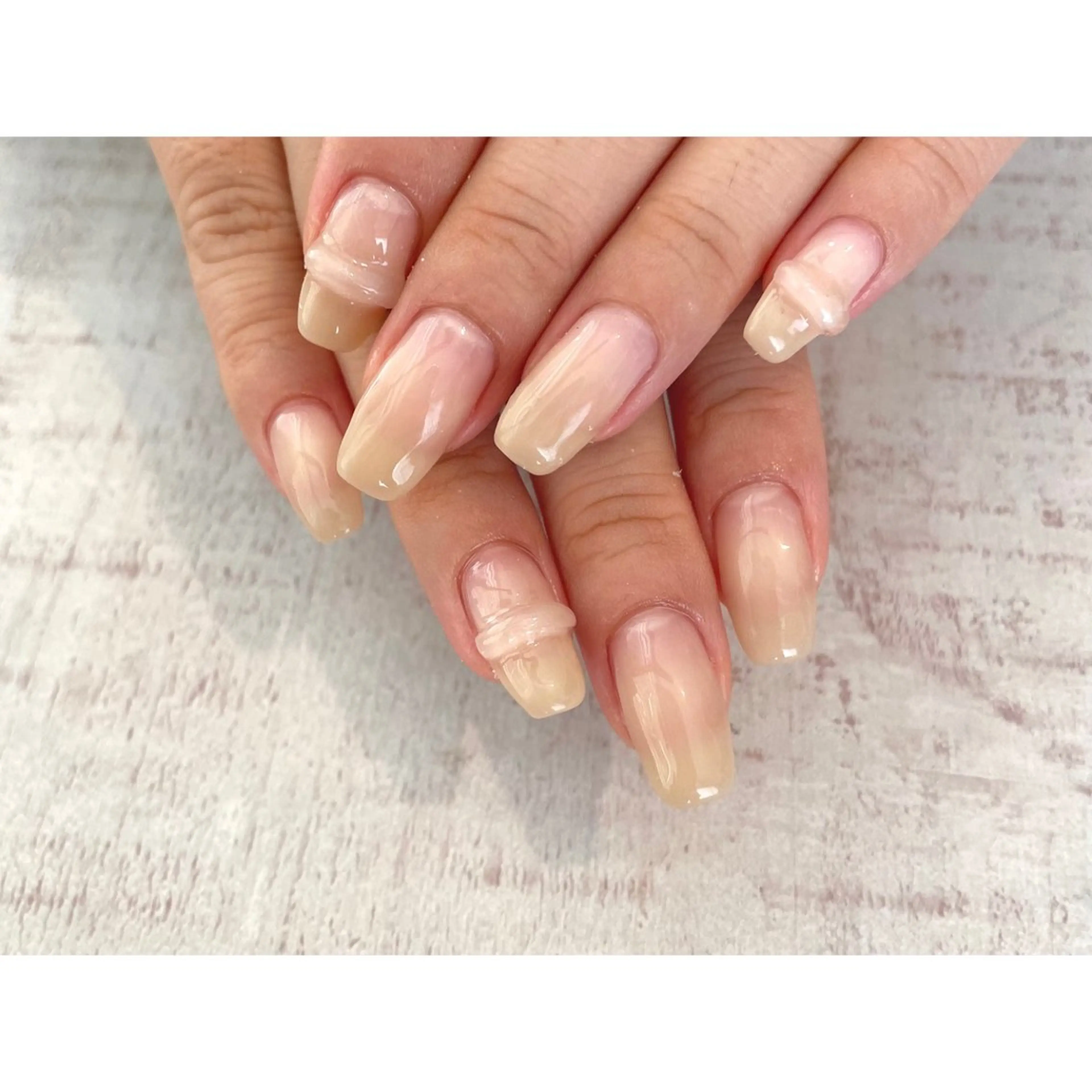 ネイル ハンドネイル 𖡼 yumenoのネイルデザイン