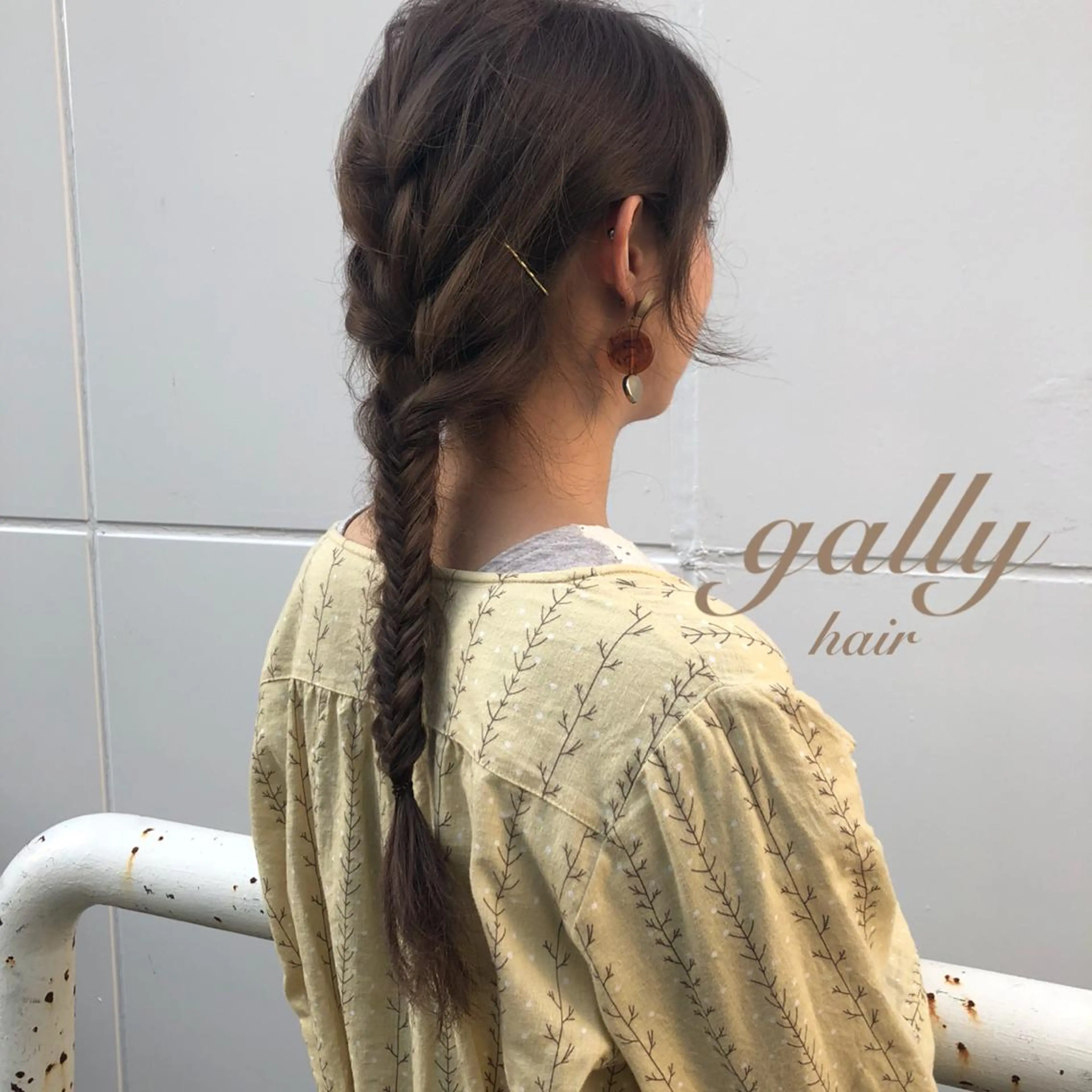 ロング カラー ヘアアレンジ アディクシーカラー 🌷nanase🌷 gally hairのヘアスタイル