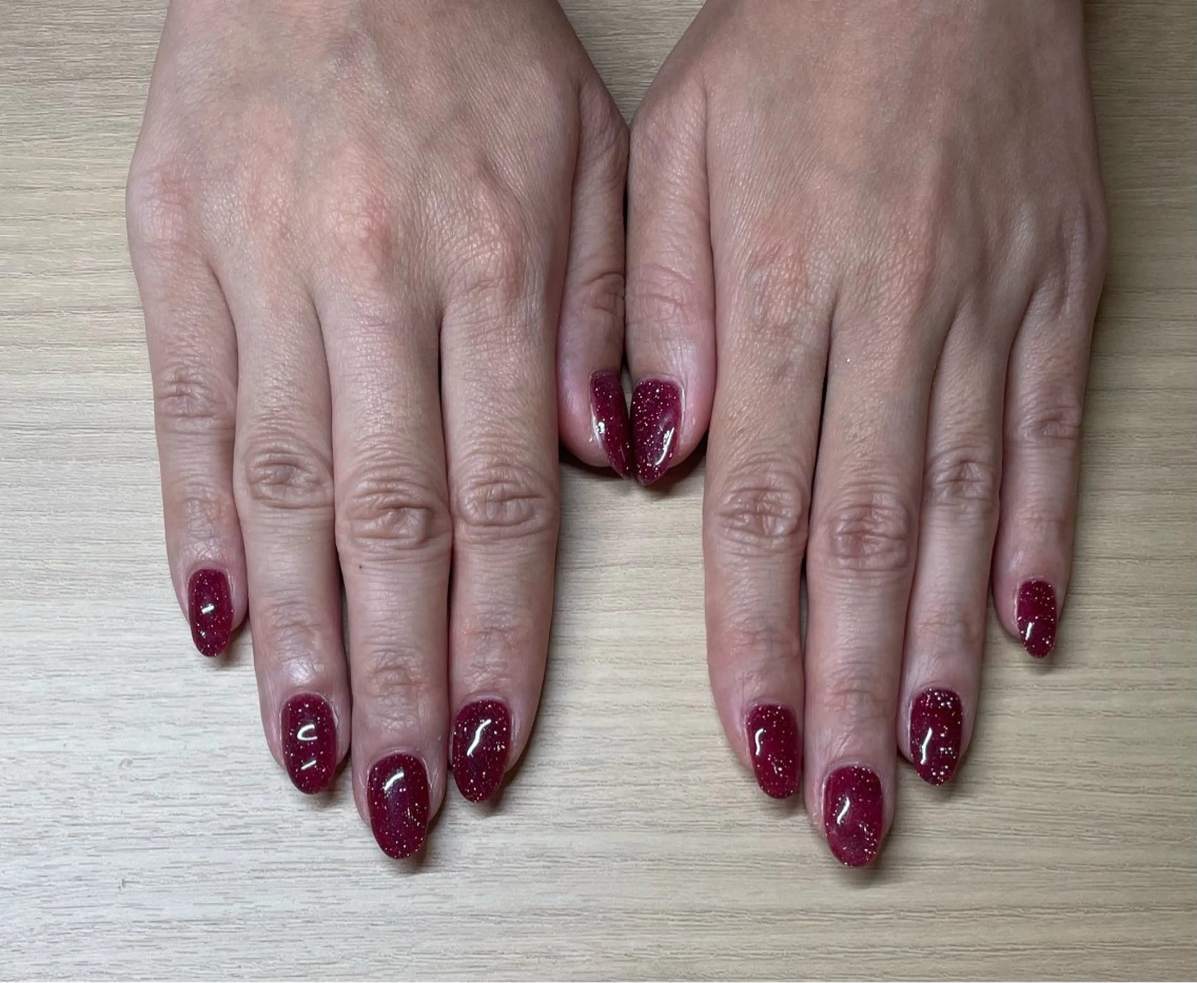 ネイル フラッシュネイル ワンカラーネイル DEE harukaのネイルデザイン