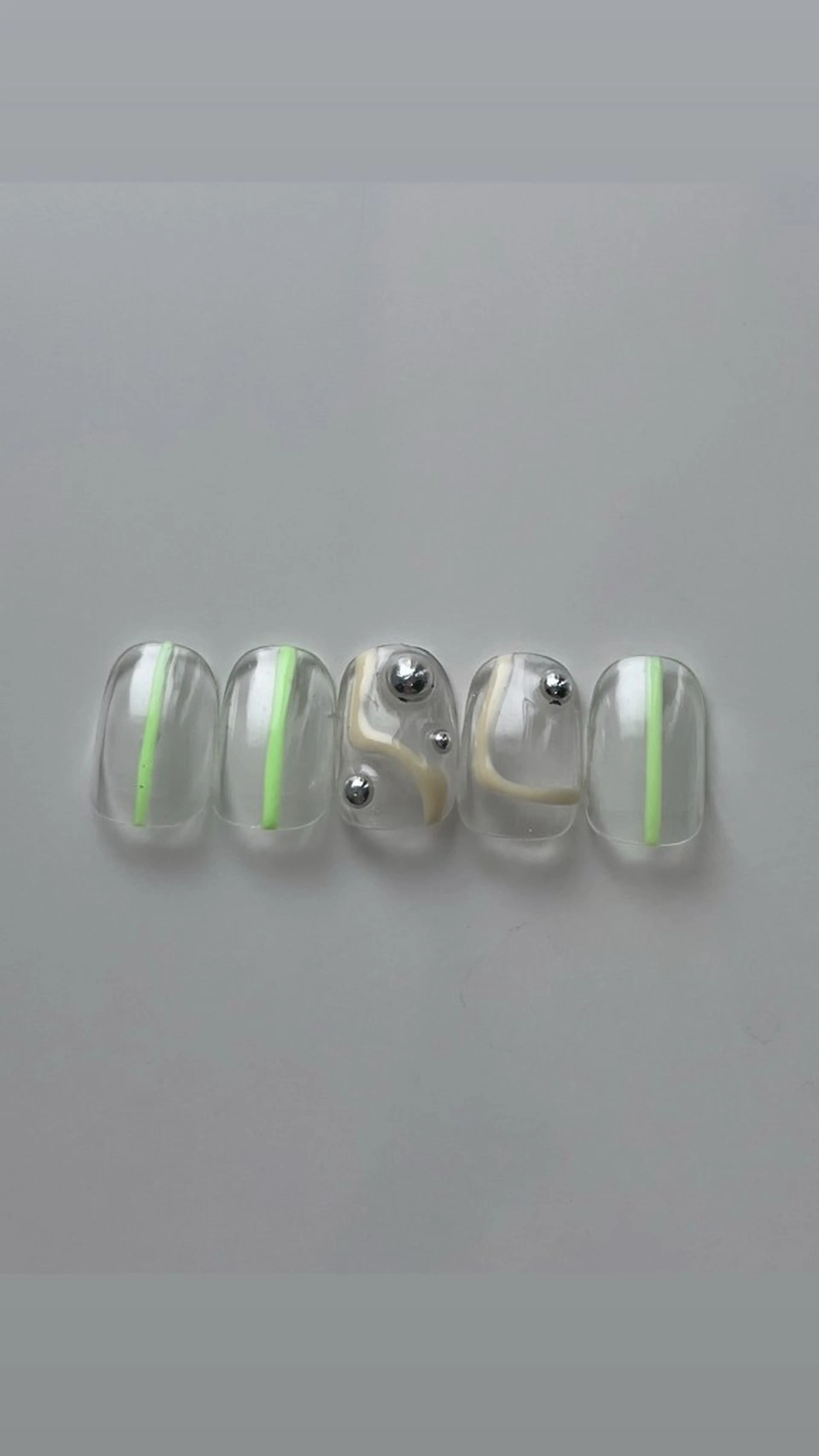 Jrネイリスト クリア定額アート️🫧の写真