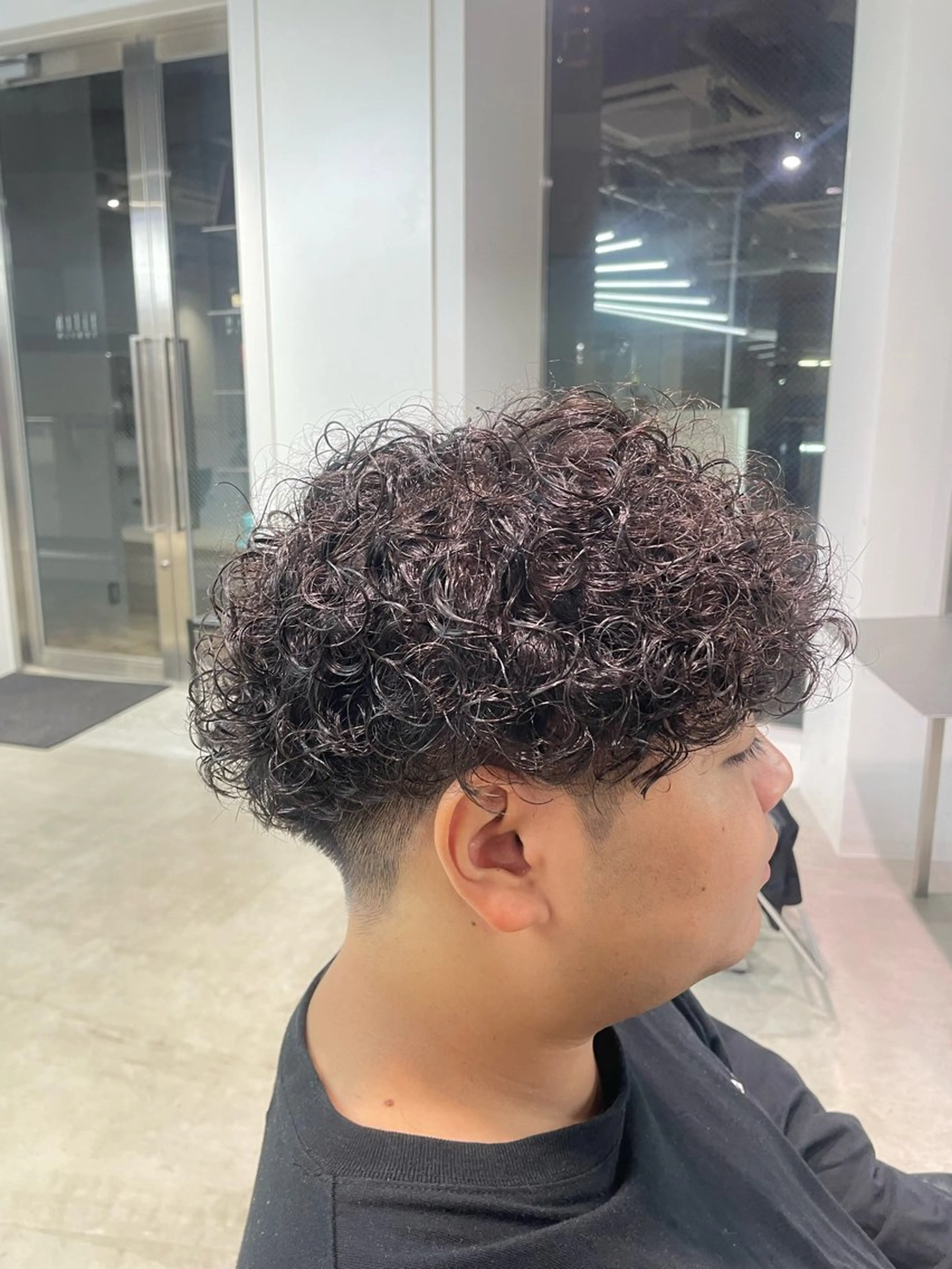 パーマ メンズ フェザーパーマ カルマパーマ メンズパーマ プードルパーマ ツイストスパイラルパーマ カット パーマ fifth天神大名Ⅱ所属・fifth天神 パーマ特化/石橋航海のヘアスタイル