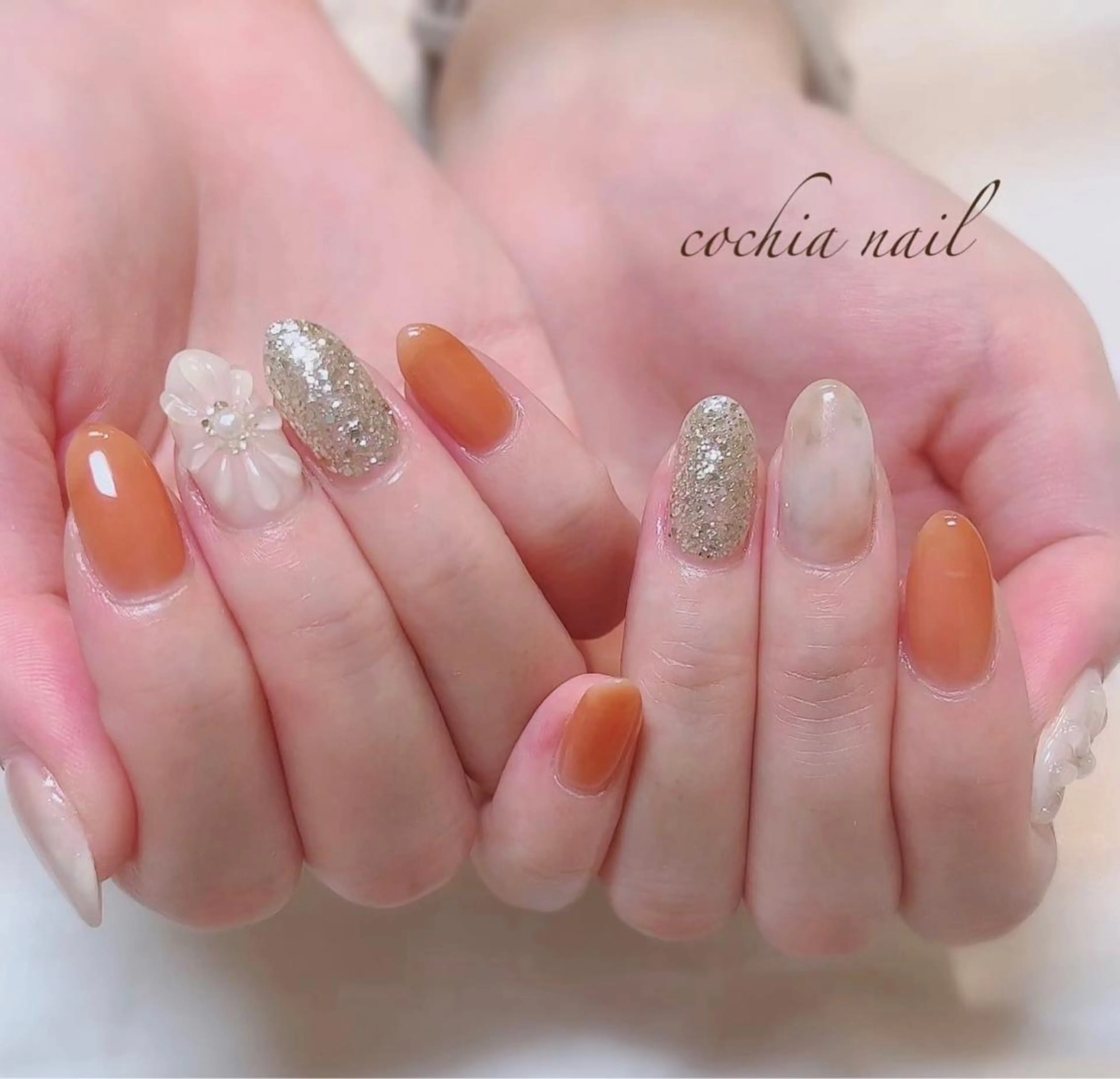 ネイル ハンドネイル ☆Cochia nail☆のネイルデザイン