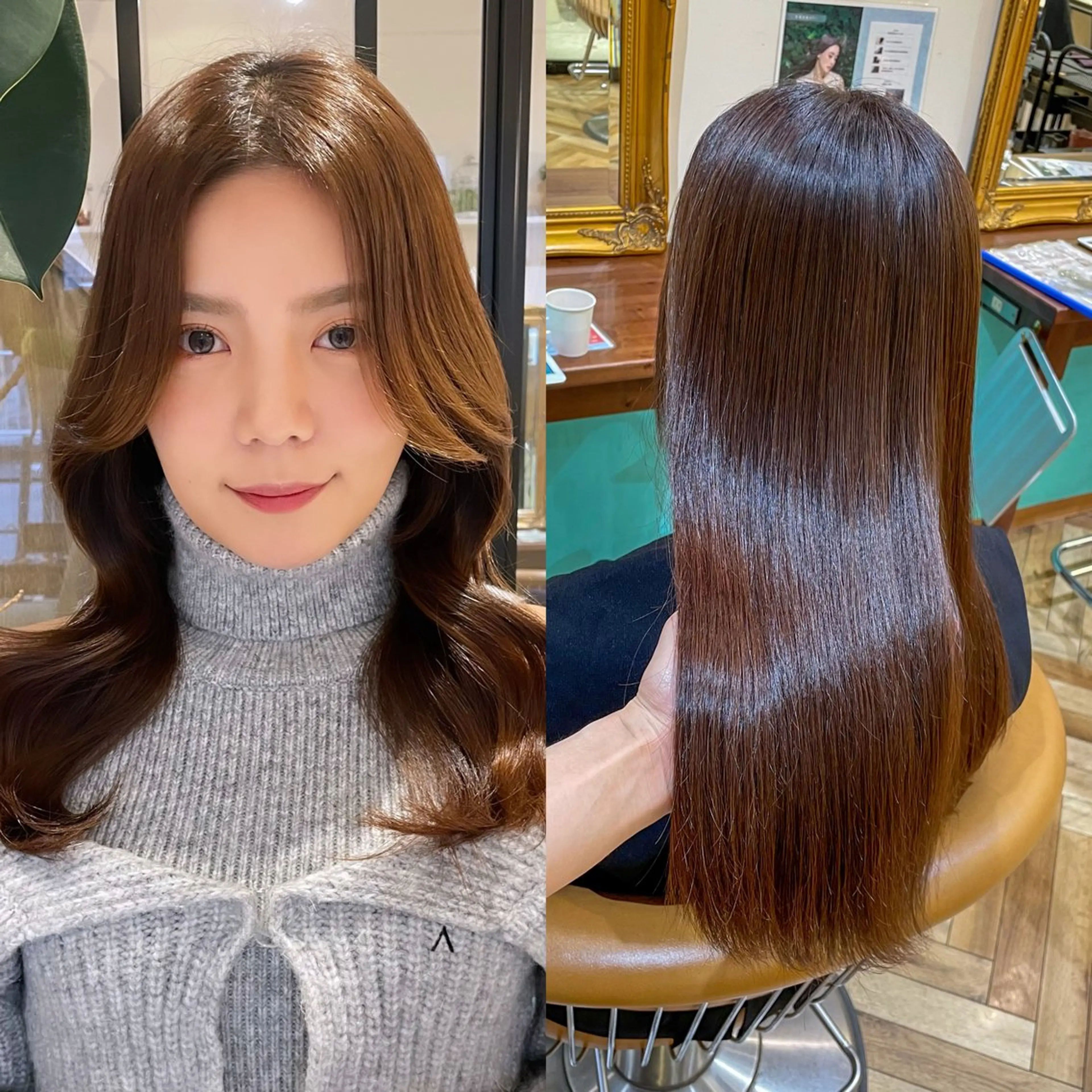 ロング カラー 💎巻ける縮毛矯正/ 艶髪💎石渕智也のヘアスタイル