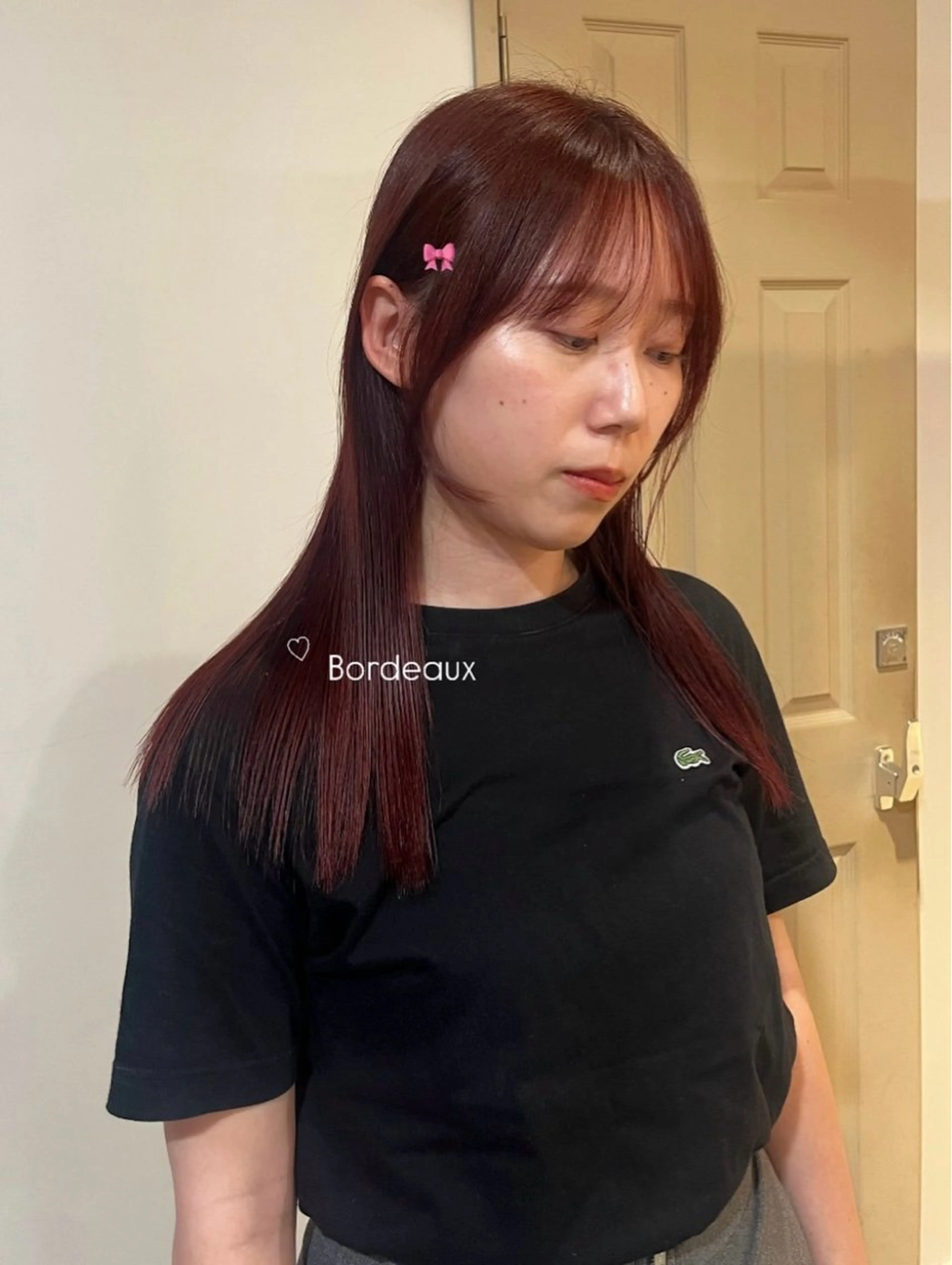 セミロング ヘアカラー トリートメント alku 中目黒所属・ai🎀中目黒美容室 /暖色×ガーリーのヘアスタイル