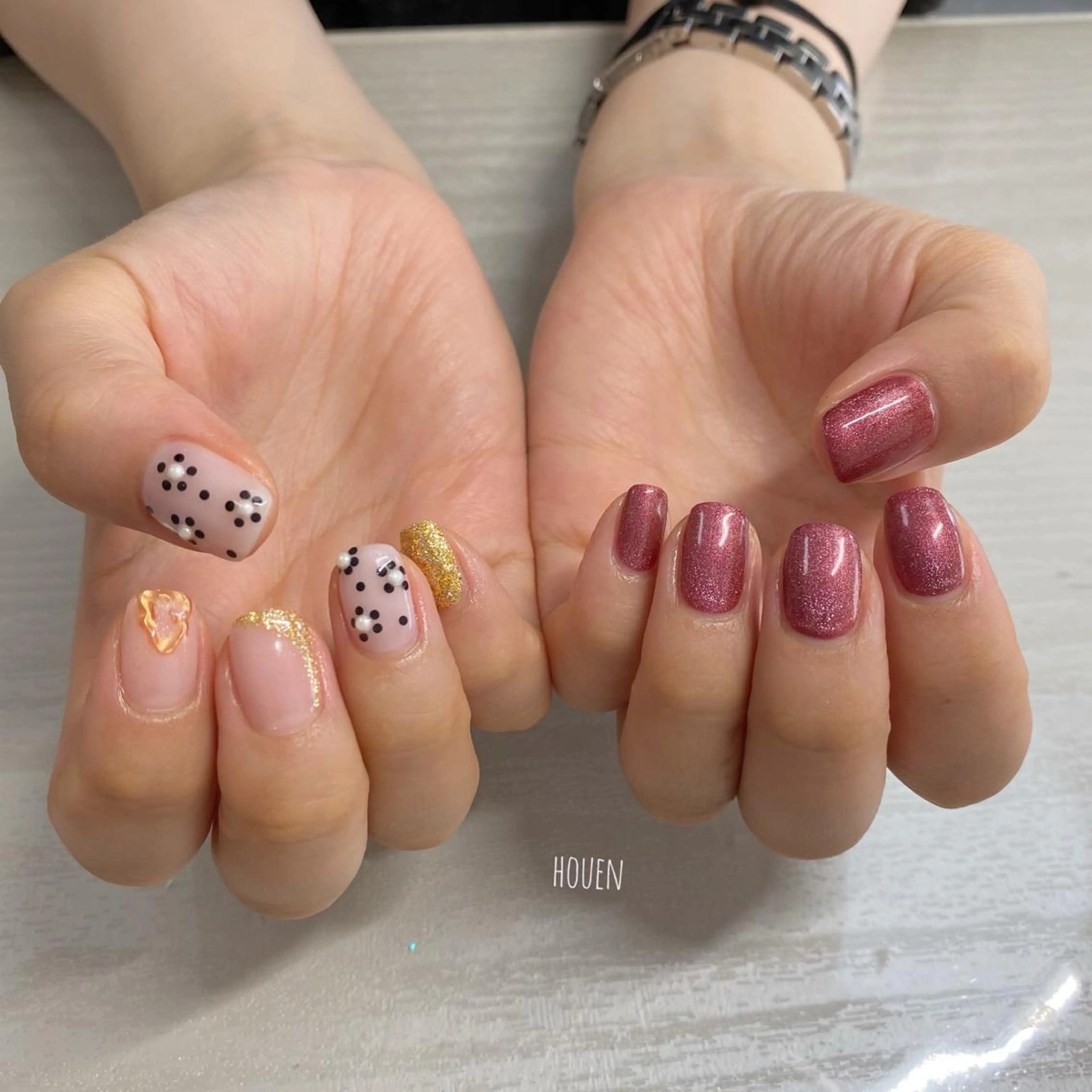ネイル 持ち込み I P'ink nail salon所属・I pinknail 韓国風·持ち込み専門のネイルデザイン