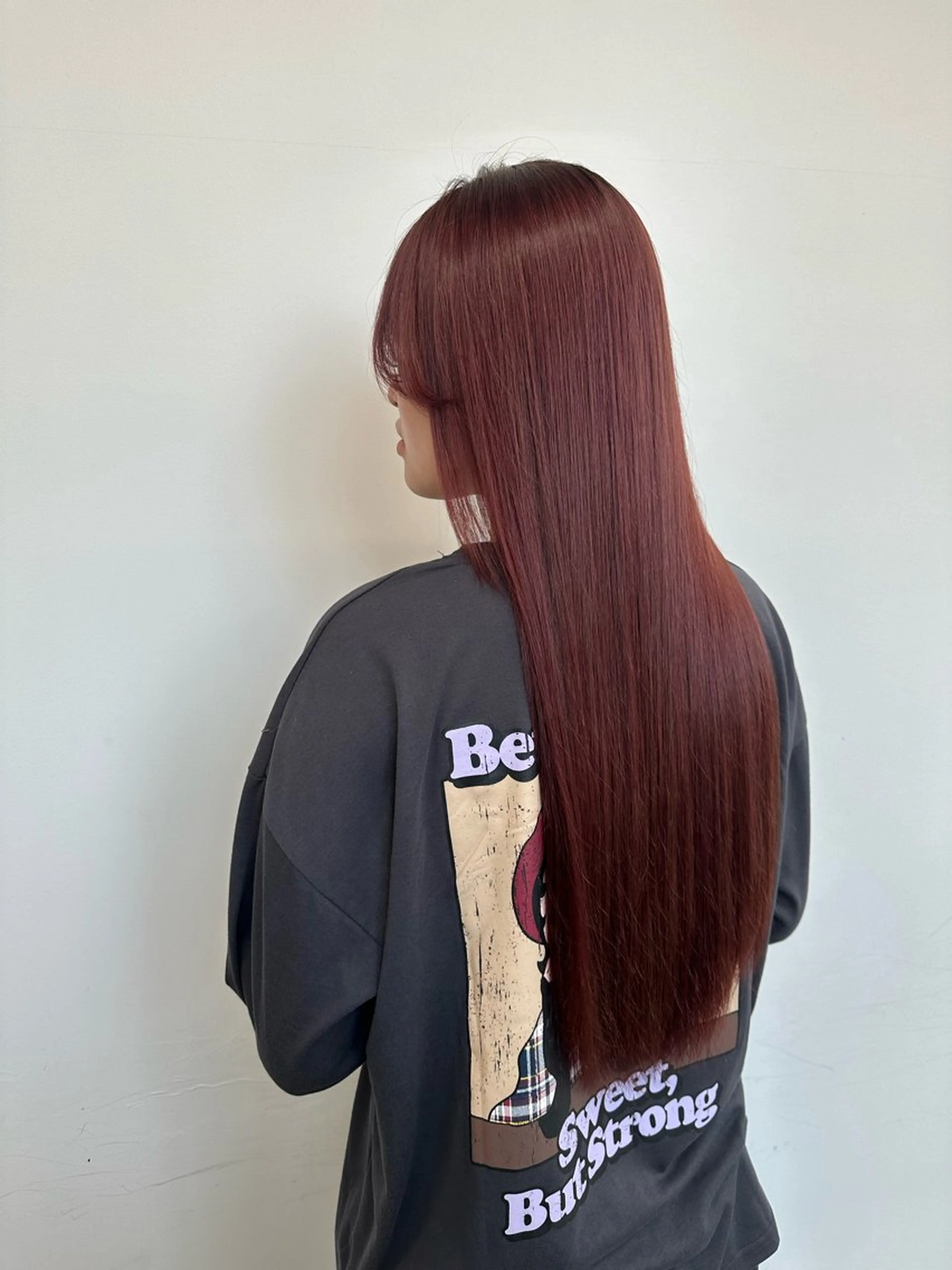 ロング カラー yuika .のヘアスタイル