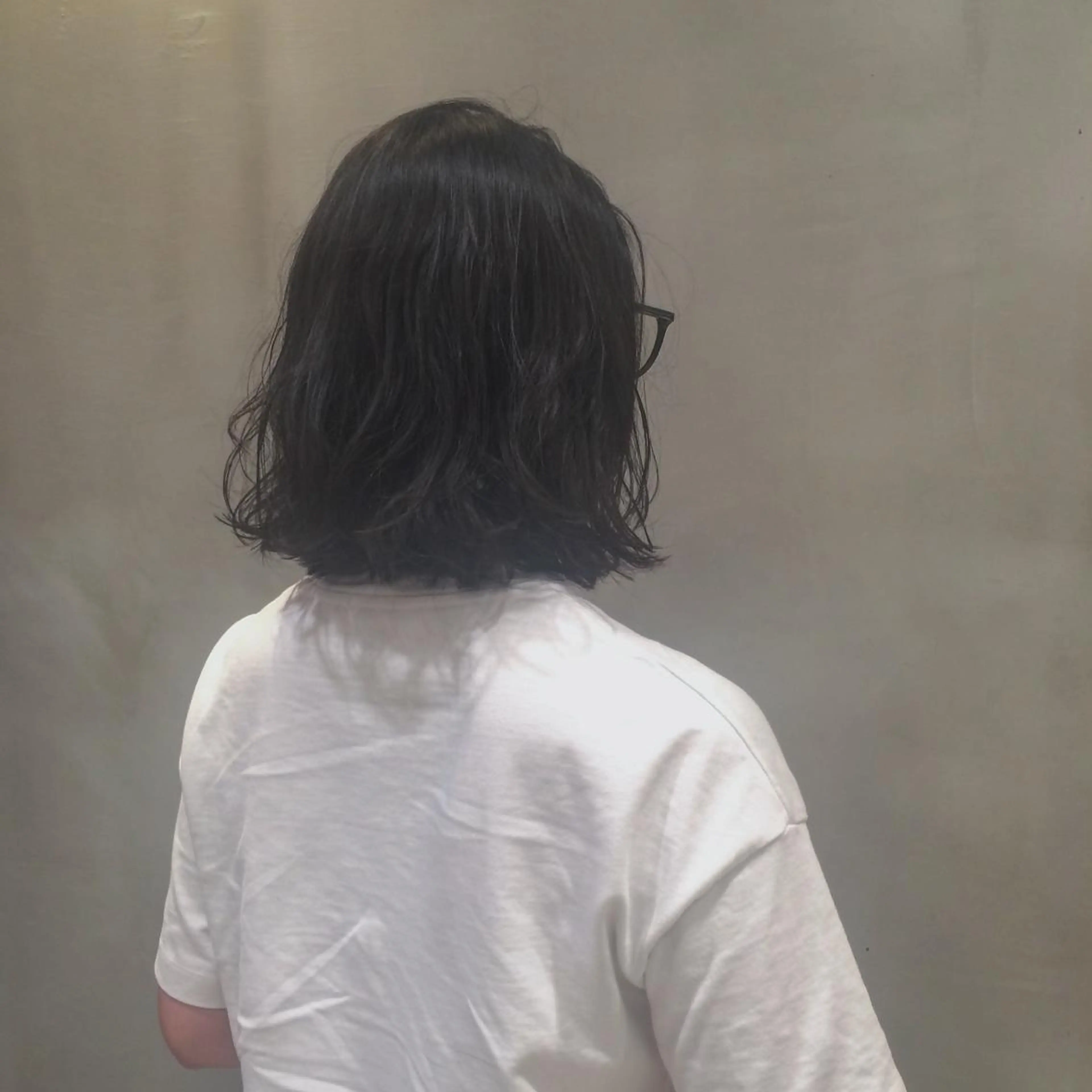 ミディアム パーマ 加藤 泰輔のヘアスタイル