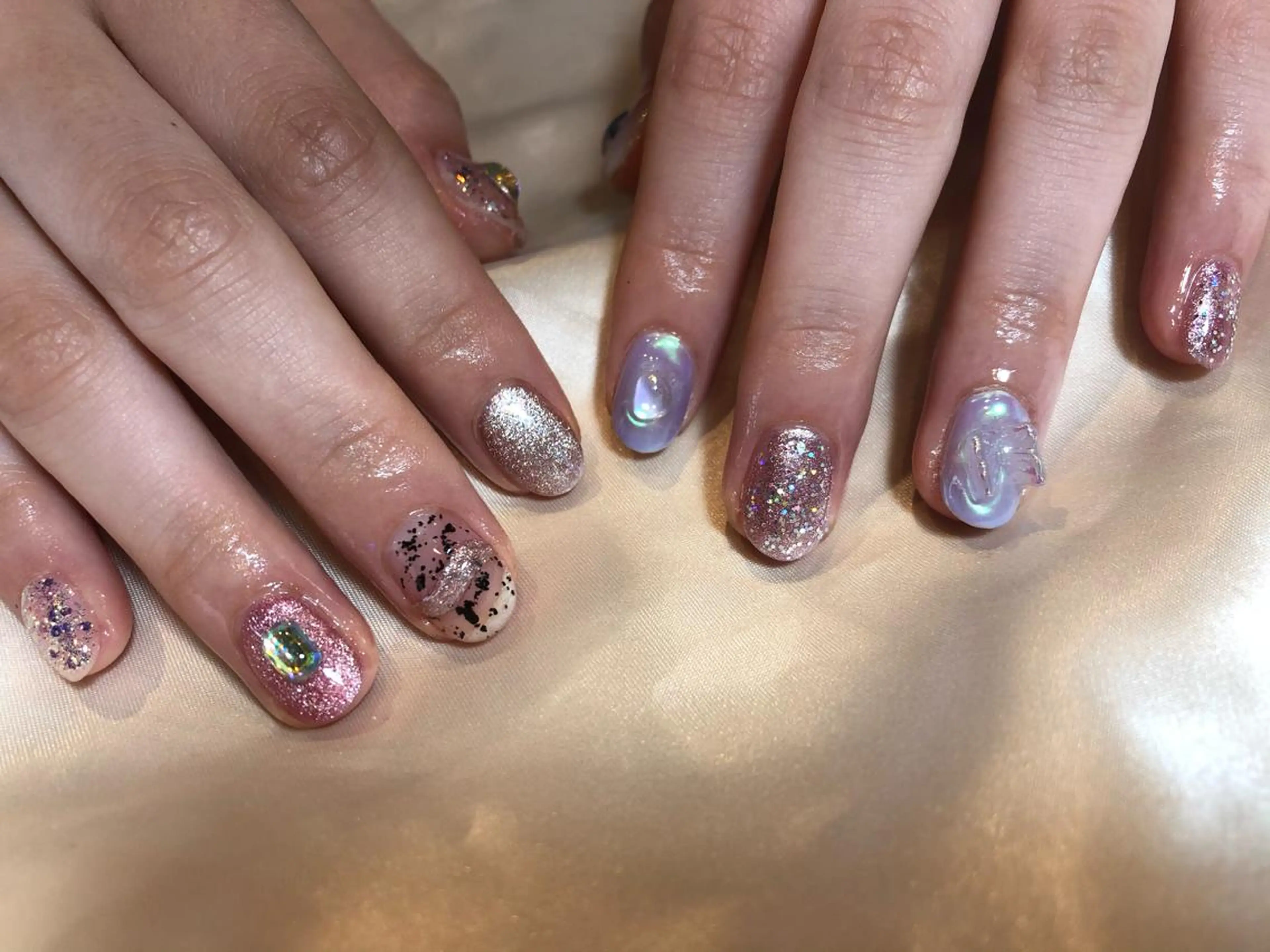 ネイル ☽ ☾のネイルデザイン