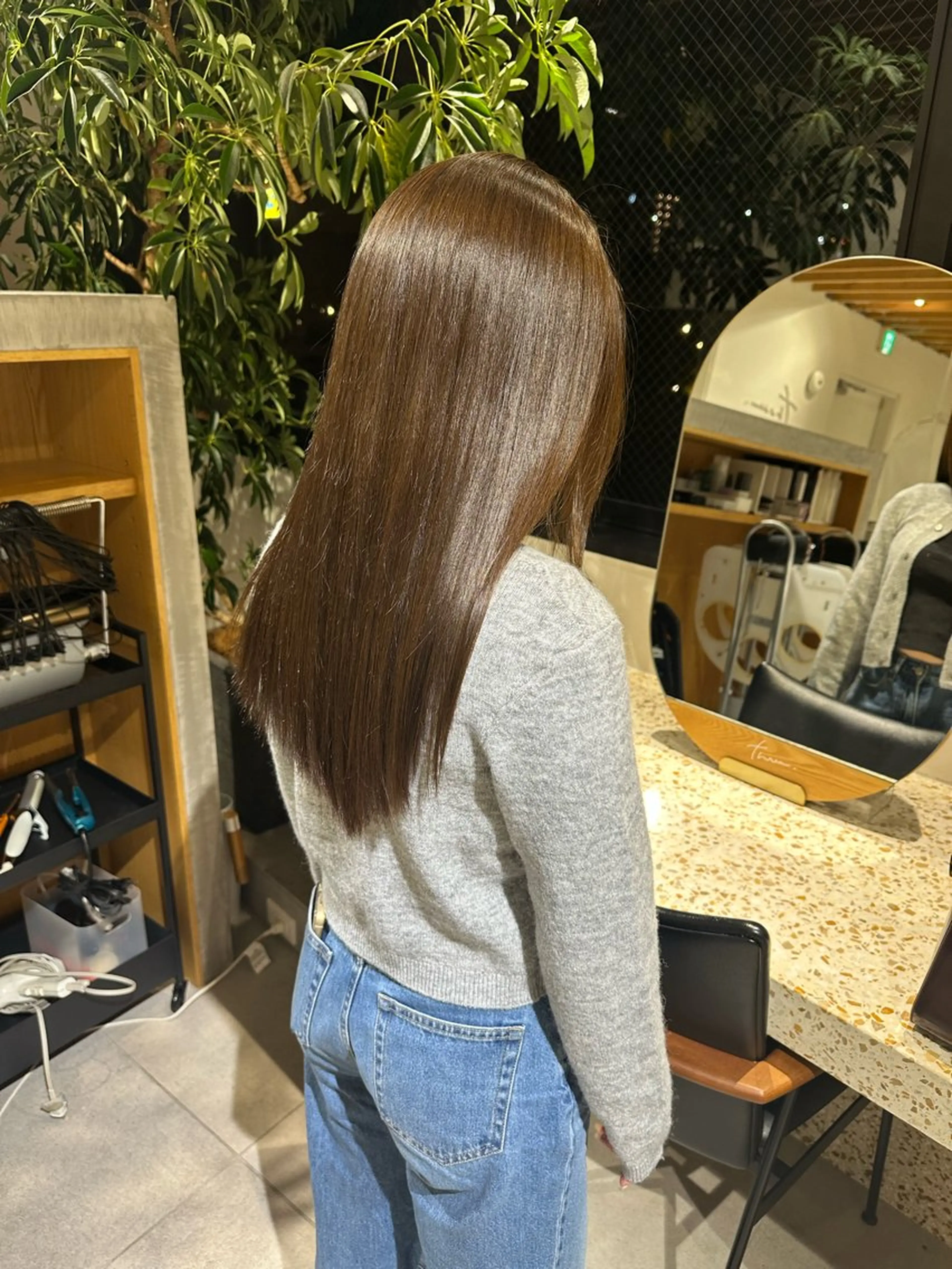 ロング 和田 あおいのヘアスタイル