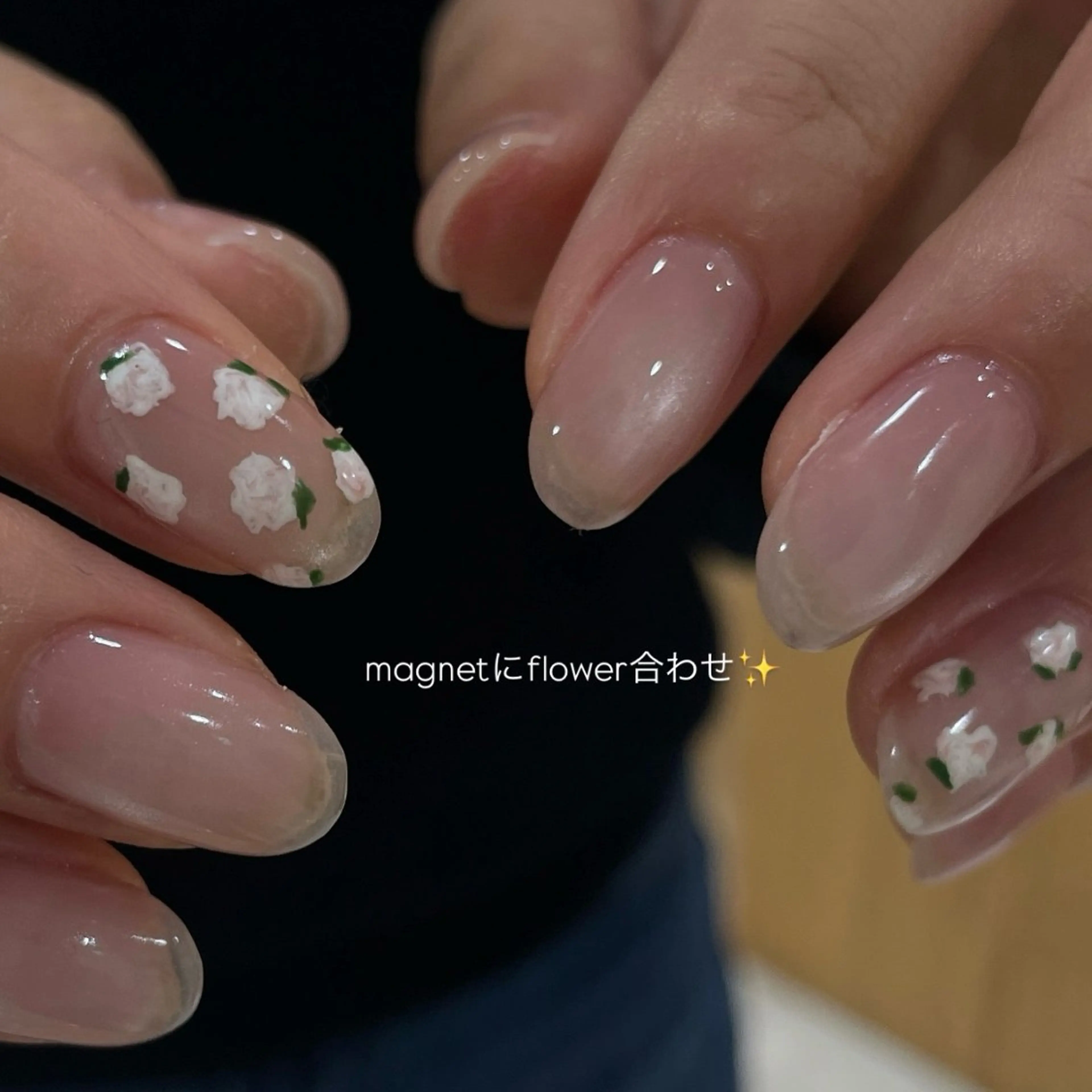 ネイル フラワーネイル ハンドネイル you (ユウ)のネイルデザイン