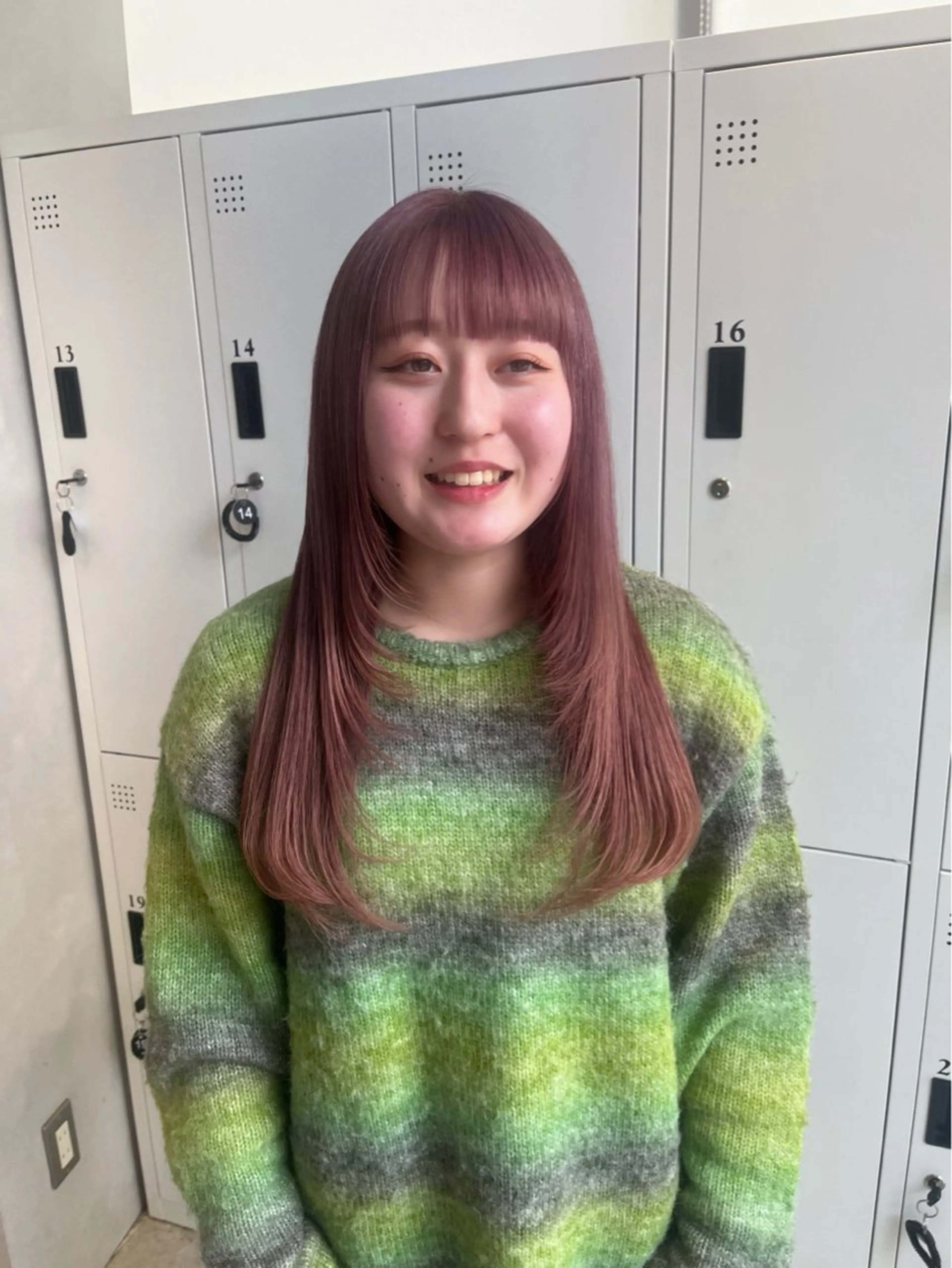 ロング カラー カット ヘアカラー トリートメント ボブ/ベージュ/ パーマ🪿近森ゆいのヘアスタイル