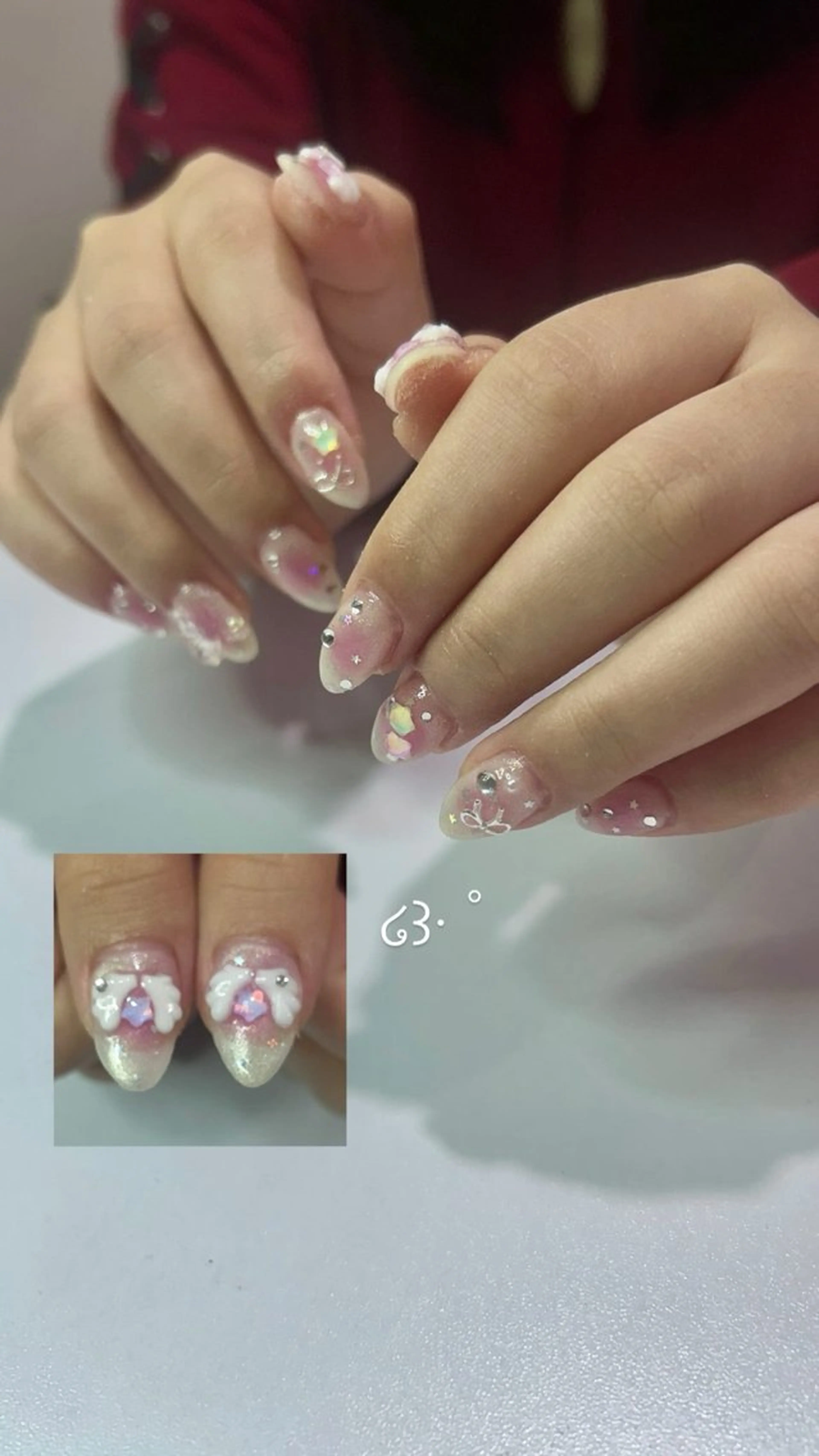 ネイル ゴージャス ワンカラーネイル Clair.所属・星野 瑠那のネイルデザイン