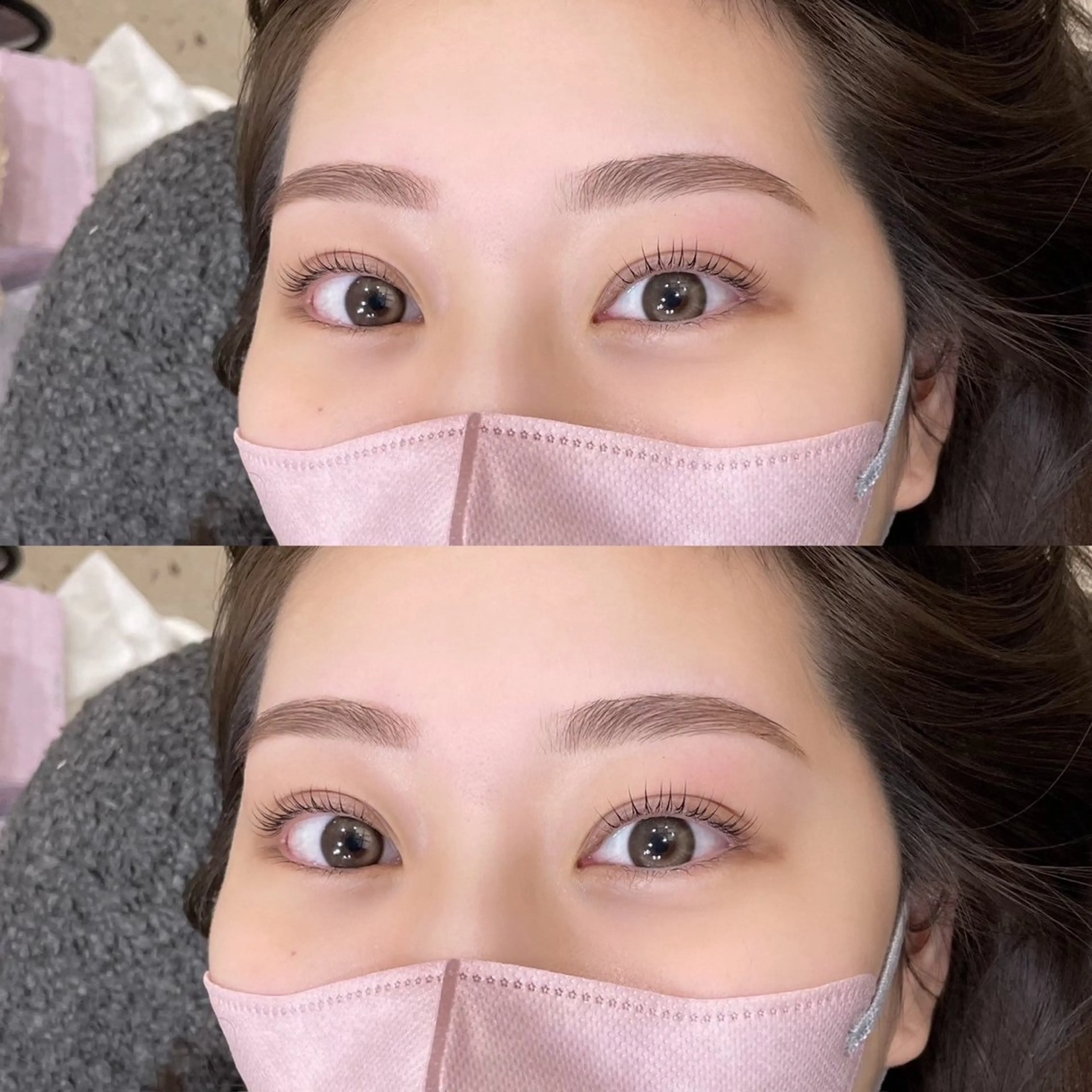 【 NEW/眉毛スタイリング 】アイブロウWAXスタイリング＋まつげパーマ￥8000＋指名料¥300 ※オフ不可※の写真