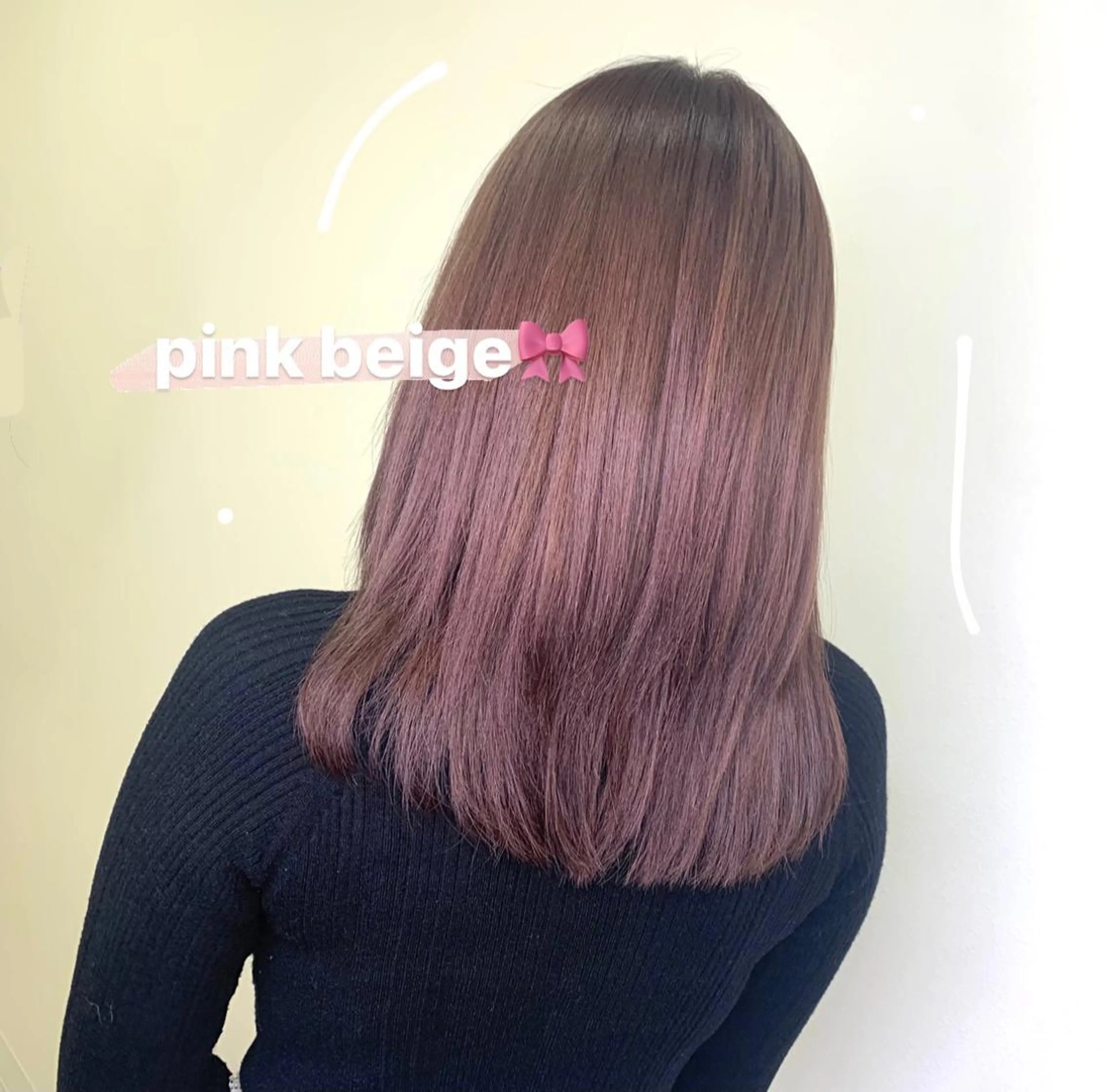 ミディアム カラー Hana ♡ marshu梅田のヘアスタイル