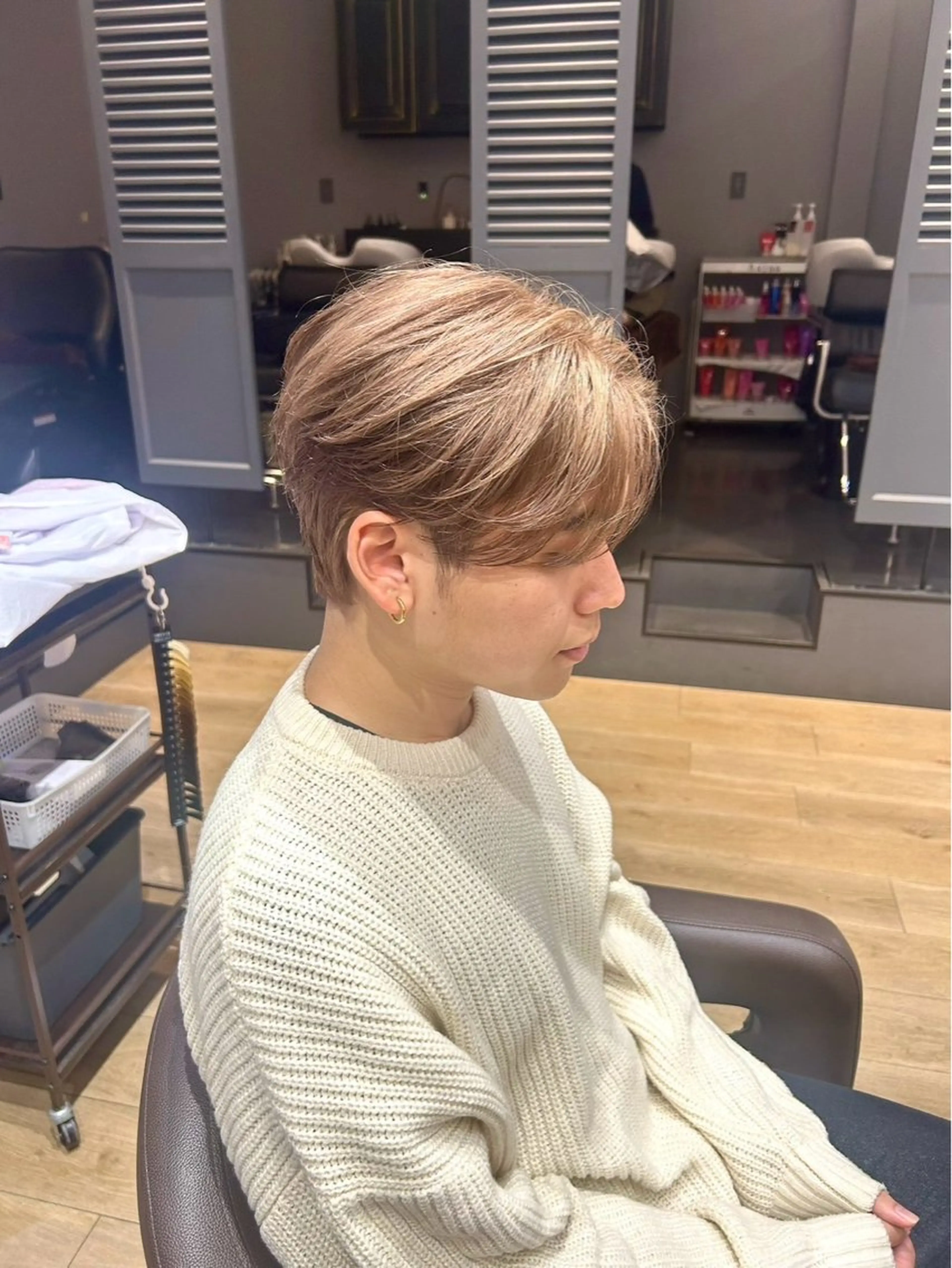 カラー メンズ Chere-azuri-狭山店所属・Chere狭山店 河野　真一のヘアスタイル