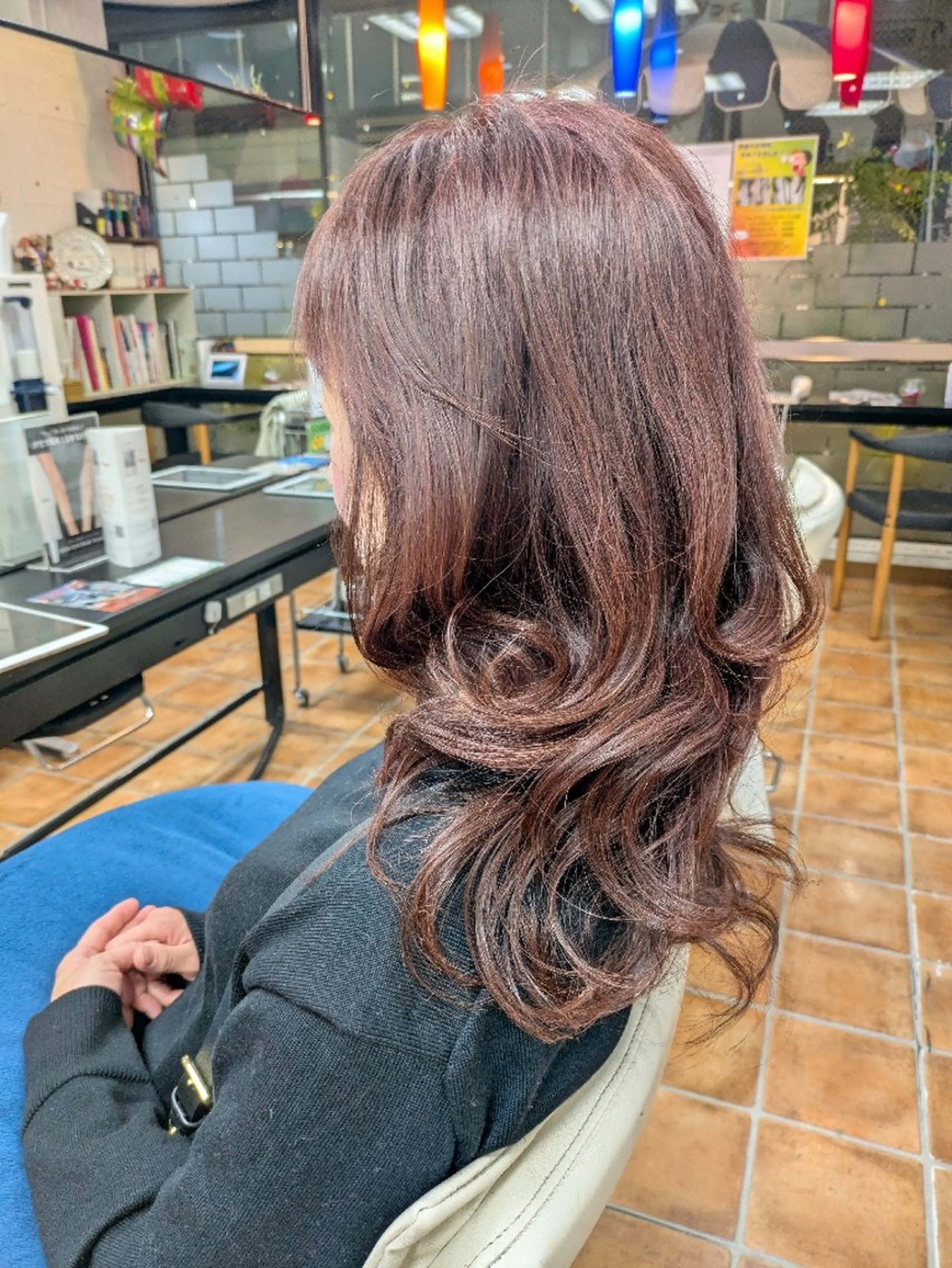 ロング 大人女性カット/ヘア セット✨️片本🌸のヘアスタイル