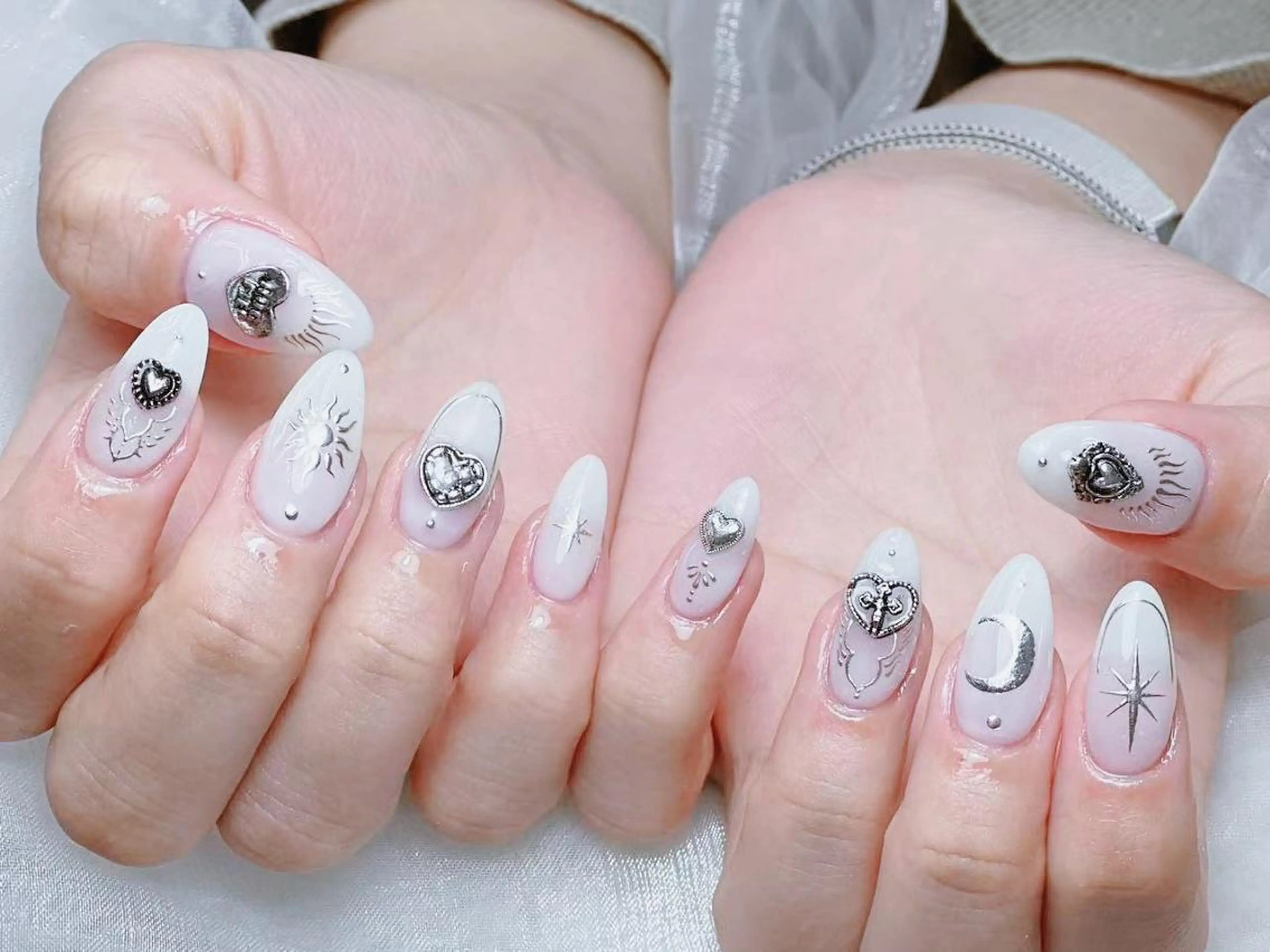 メンズ ネイル ハンドネイル Bloom kabukiのネイルデザイン