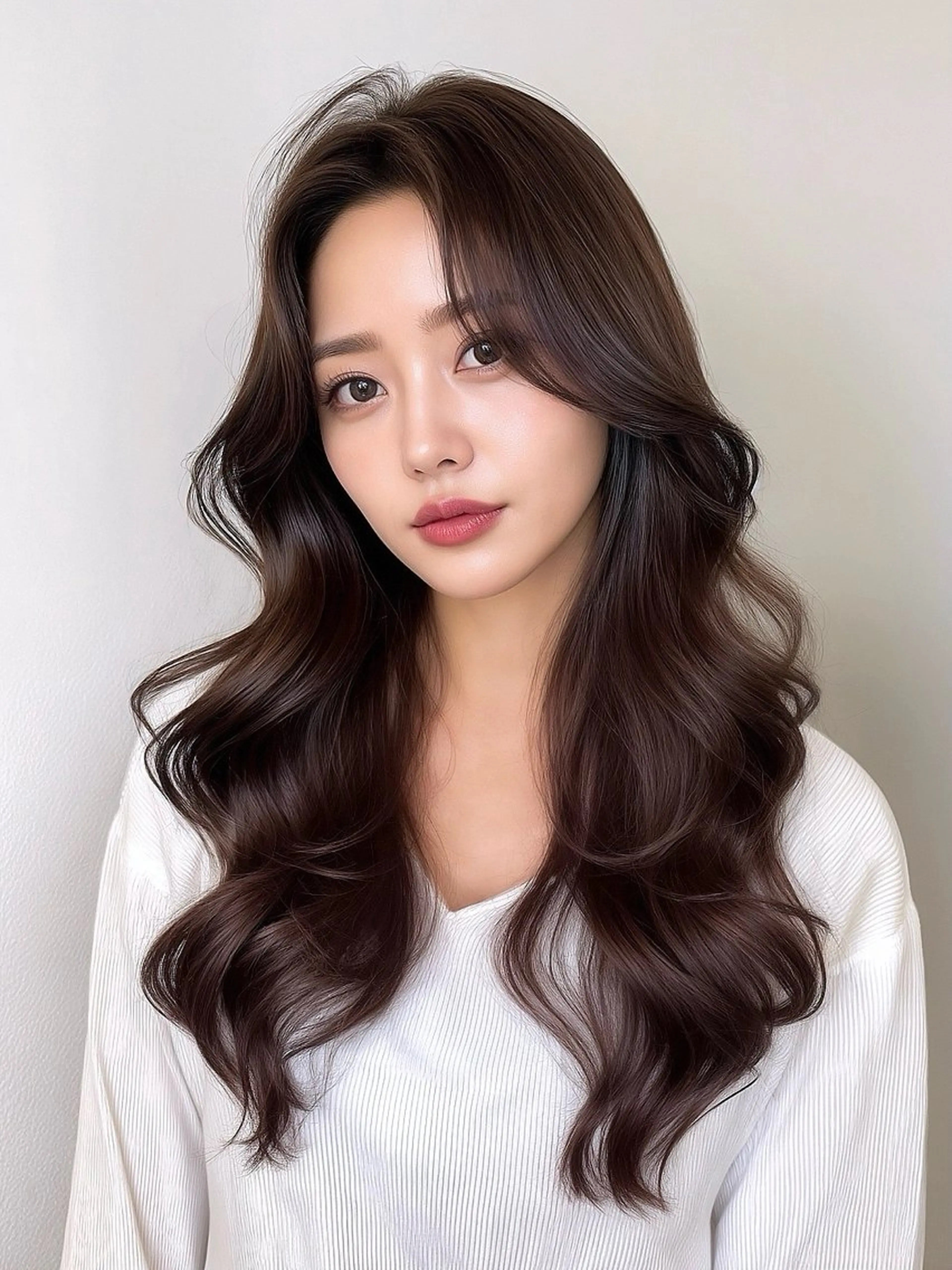 ロング カラー パーマ ヘアアレンジ ベージュカラー 透明感カラー 韓国風ヘア レイヤーカット GO TODAY SHAiRE SALON所属・韓国レイヤー🪞/ 透明感🫧/コウヘイのヘアスタイル