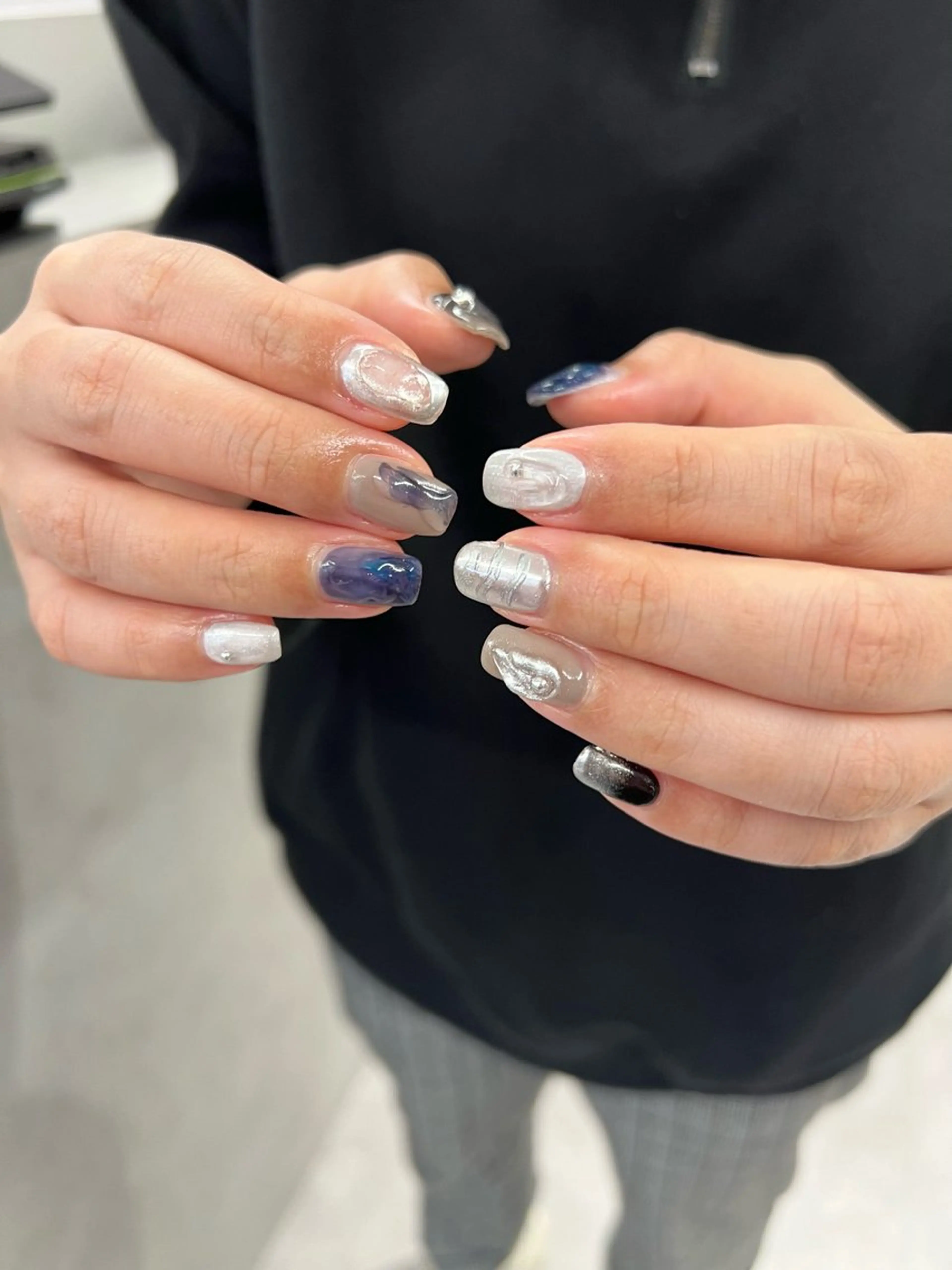 ネイル ジェルネイル 韓国ネイル ニュアンスネイル パラジェル シンプルネイル Bana_ Nailのその他イメージ