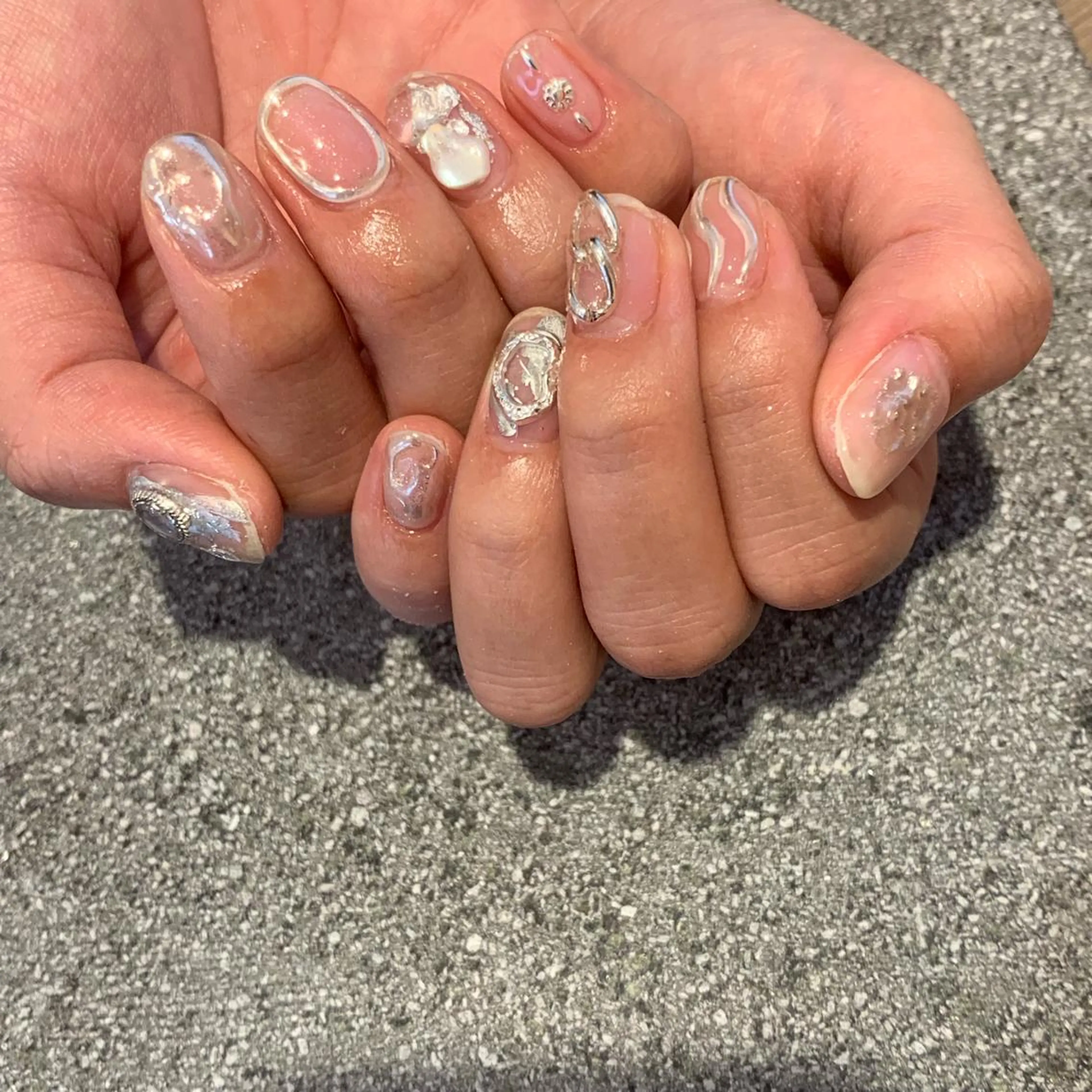 ネイル ハンドネイル revia所属・ERI Nailistのネイルデザイン