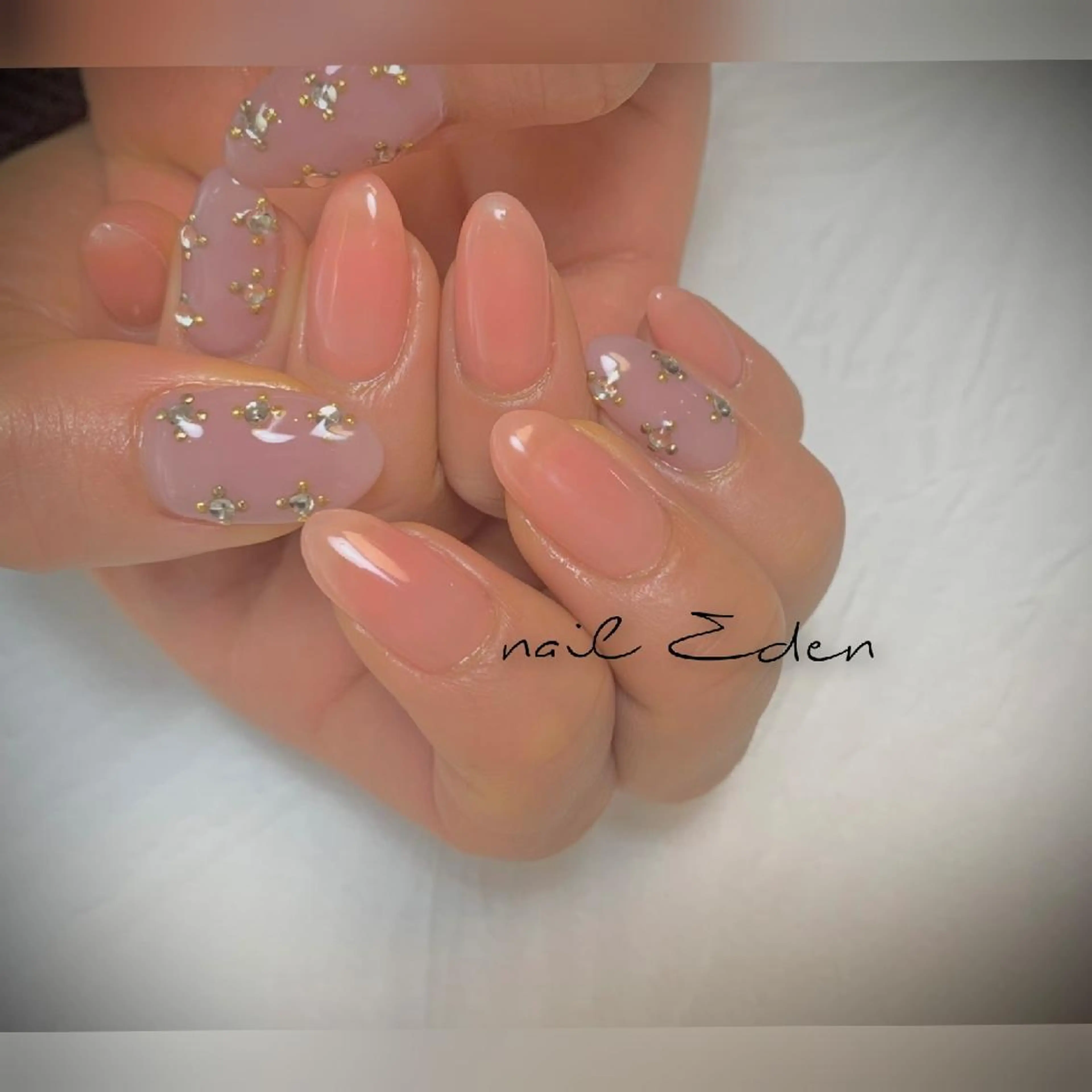 ネイル 持ち込み ハンドネイル ハンドケア Eden　private nail saron所属・Eden ♾️のネイルデザイン