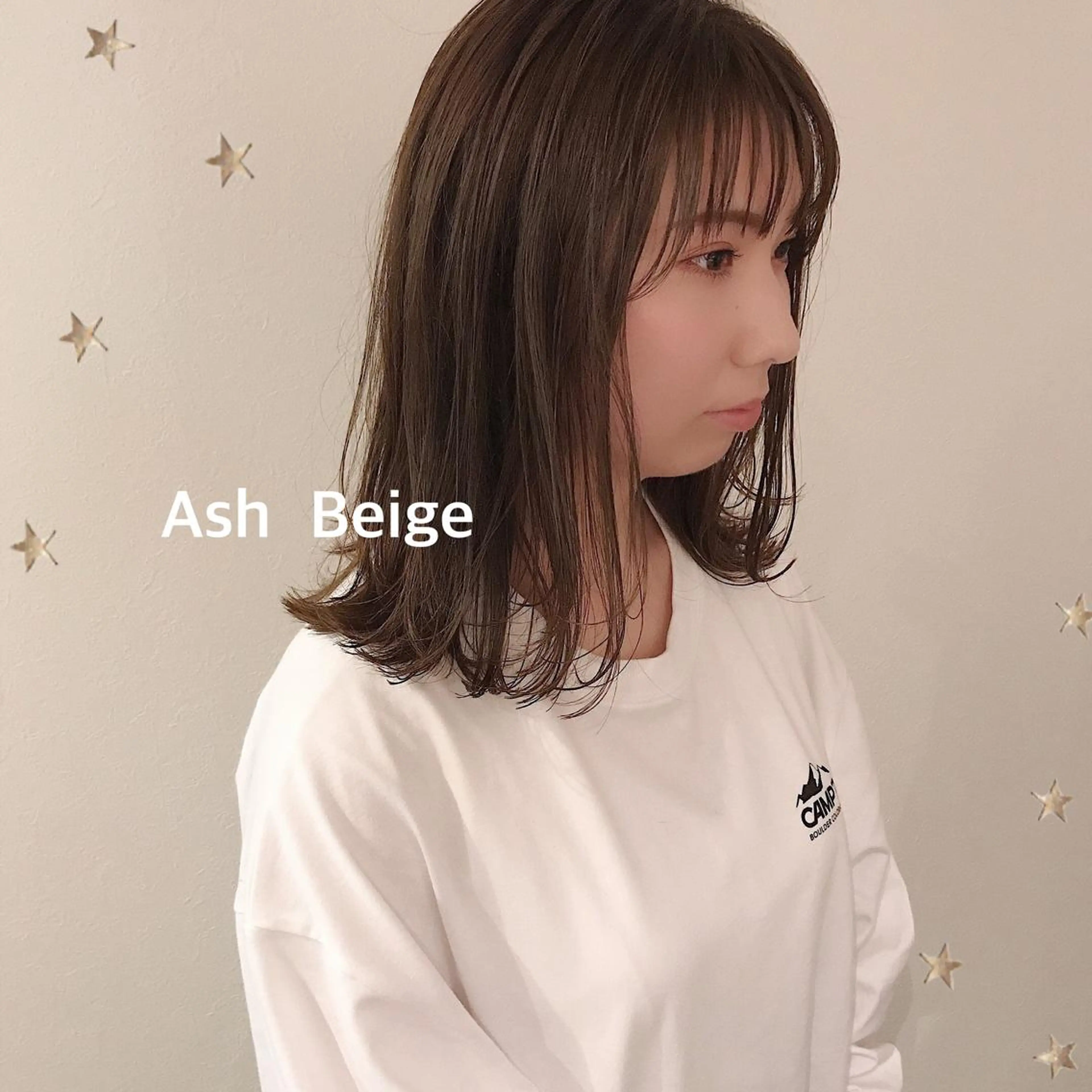 ミディアム カラー カット ヘアカラー salon AKIRA所属・市川 千夏のヘアスタイル