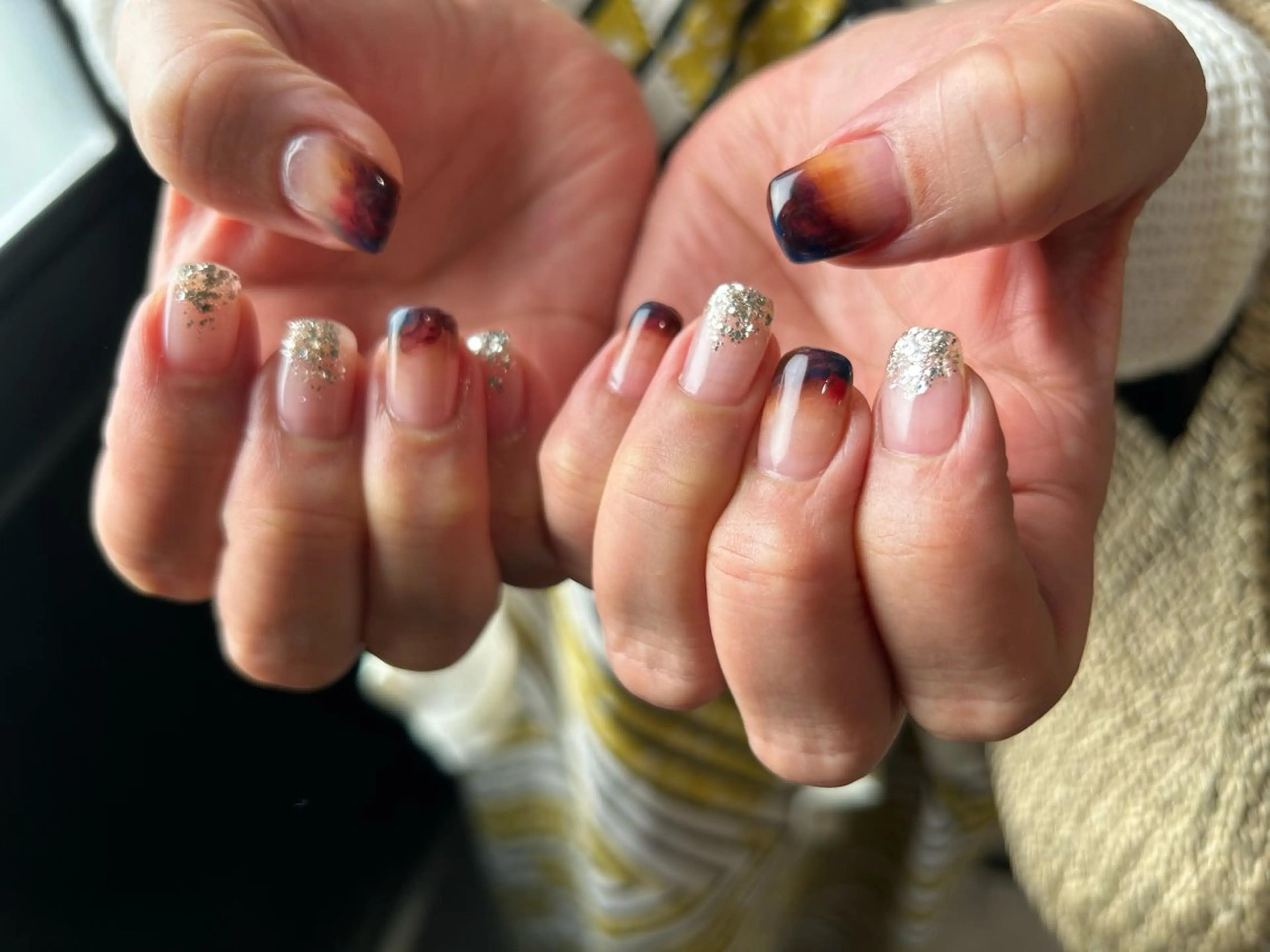 ネイル ニュアンスネイル ululimi nailsalonのネイルデザイン